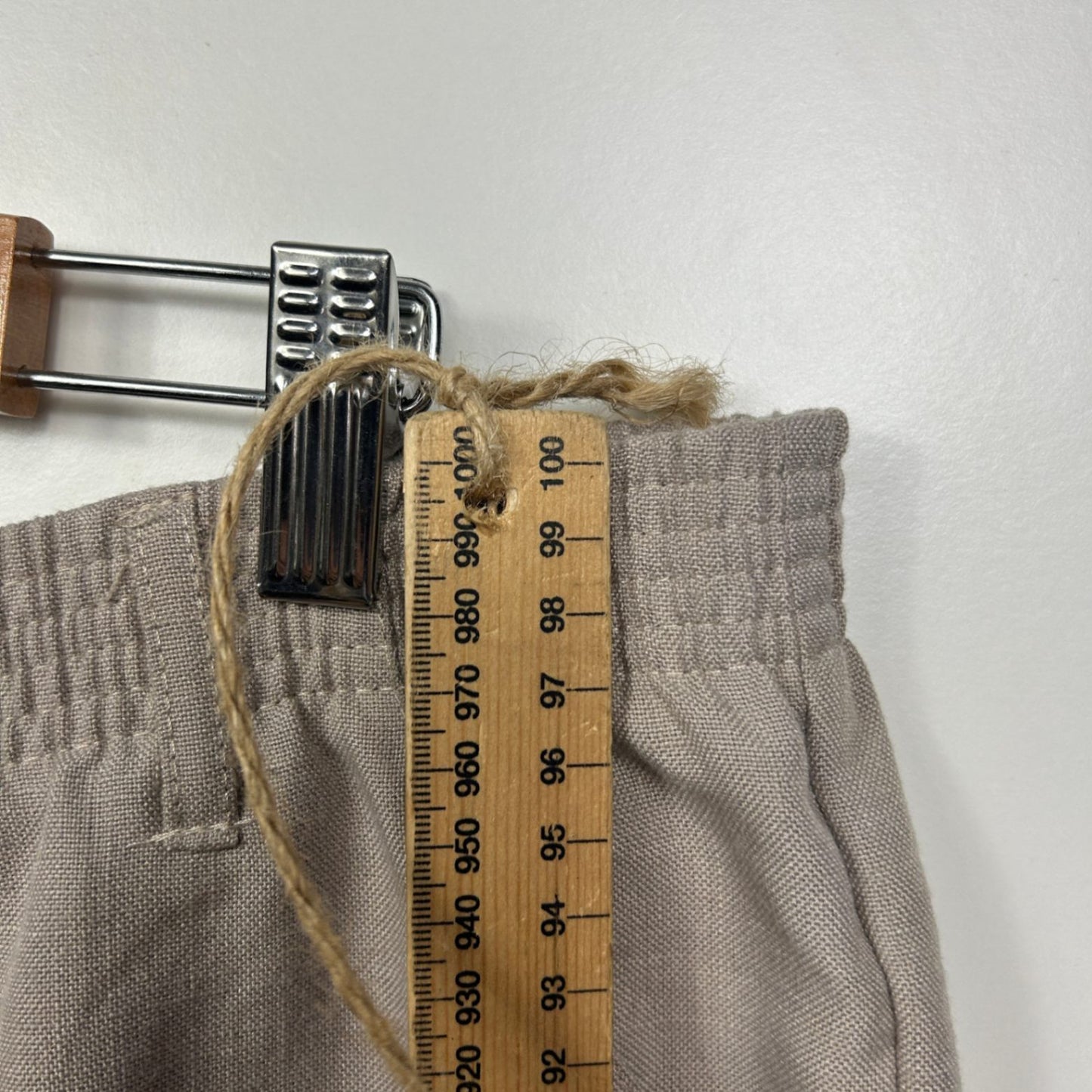 Millers Pants Trousers Size 18 Taupe Elastic Waist Trousers Relaxed Straight Leg