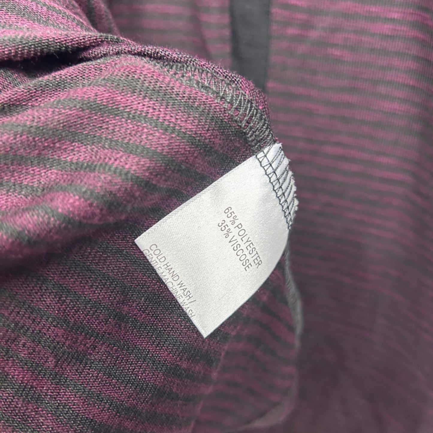 Katies Tunic Top Size 16 18 Striped Long Sleeve Casual
