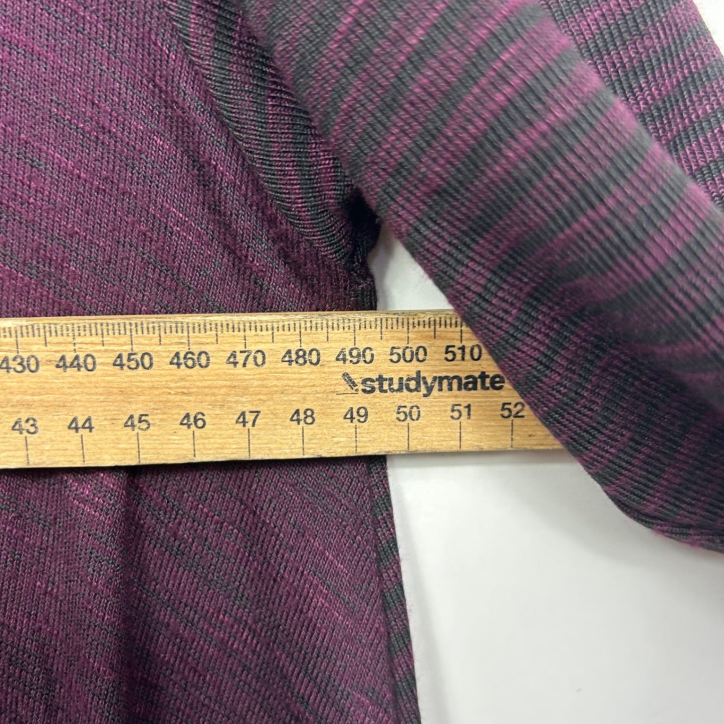 Katies Tunic Top Size 16 18 Striped Long Sleeve Casual