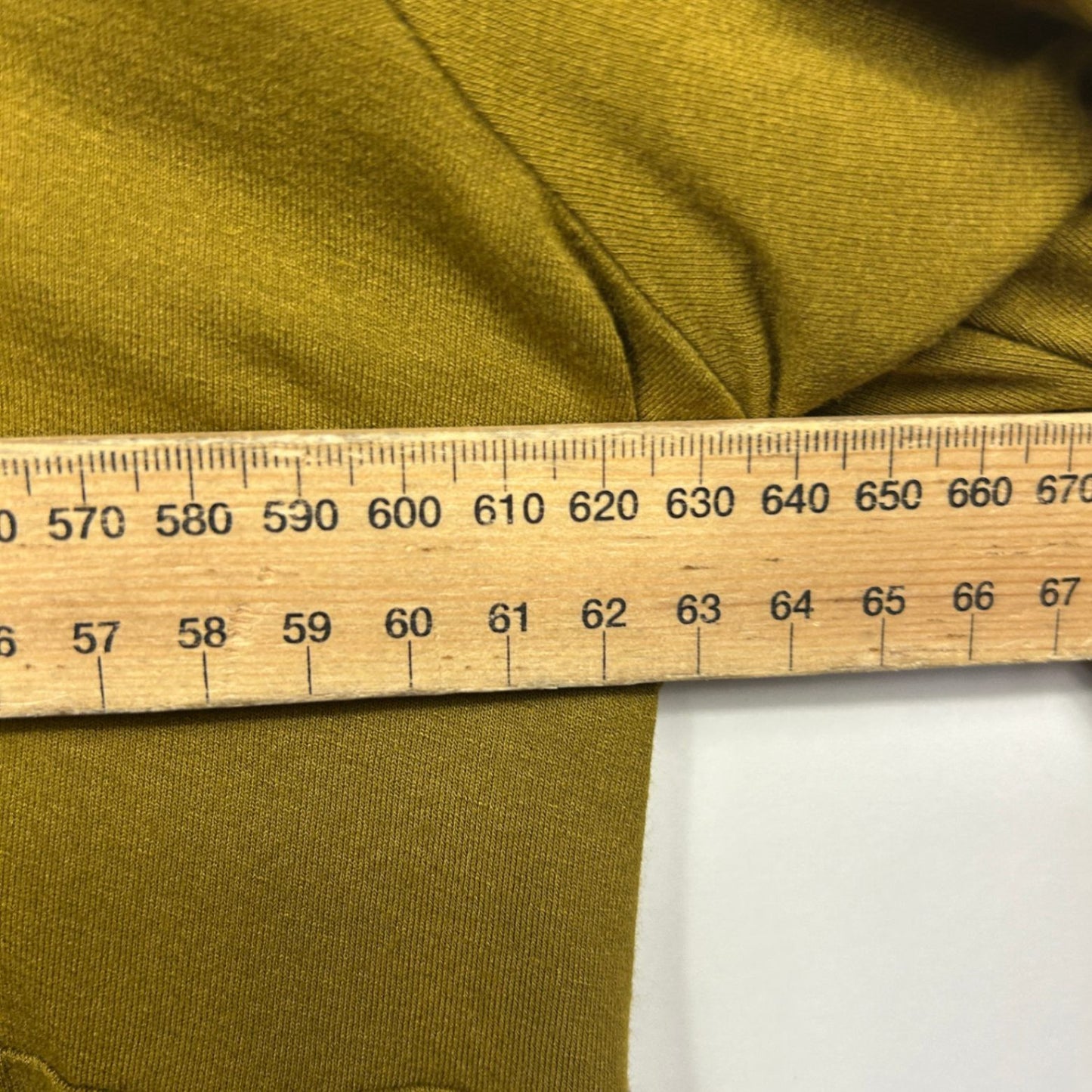 Taking Shape Tunic Top Size 22 24 Olive Long Sleeve Asymmetric Hem