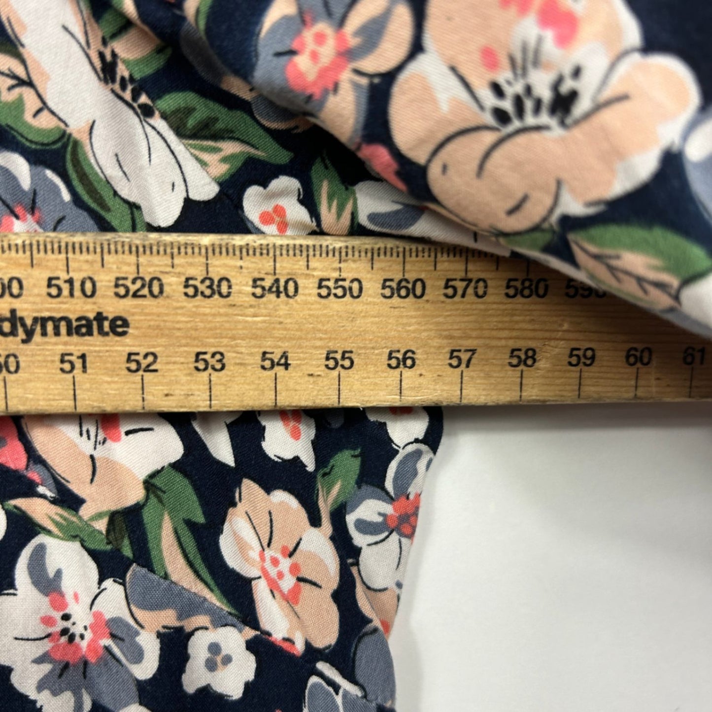 Suzanne Grae Button Up Top Size 14 Multicoloured Floral Long Sleeve Viscose