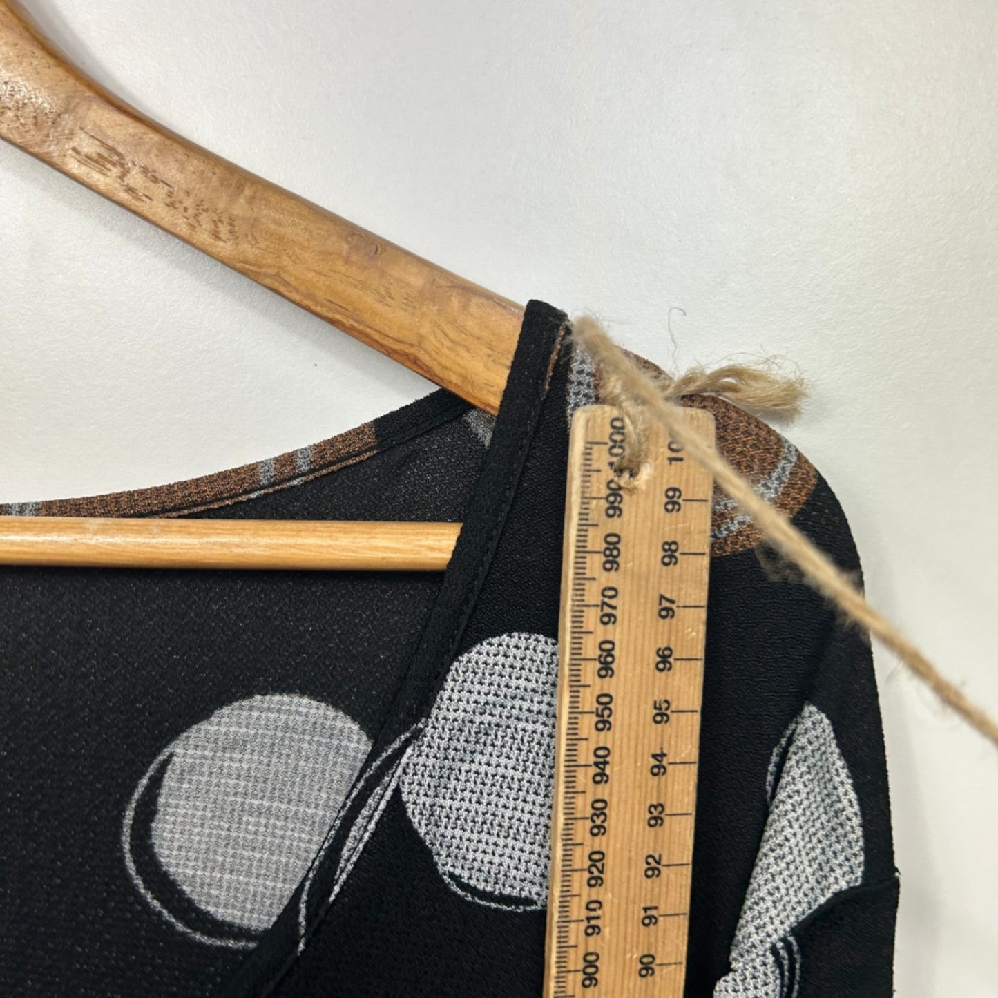 Taking Shape Midi Dress Size 20 Plus Pockets Black Polka Dots