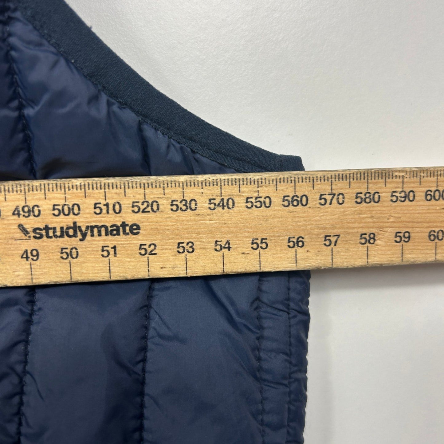 Millers Puffer Vest Size 18 Navy Full Zip Up Sleeveless Hooded