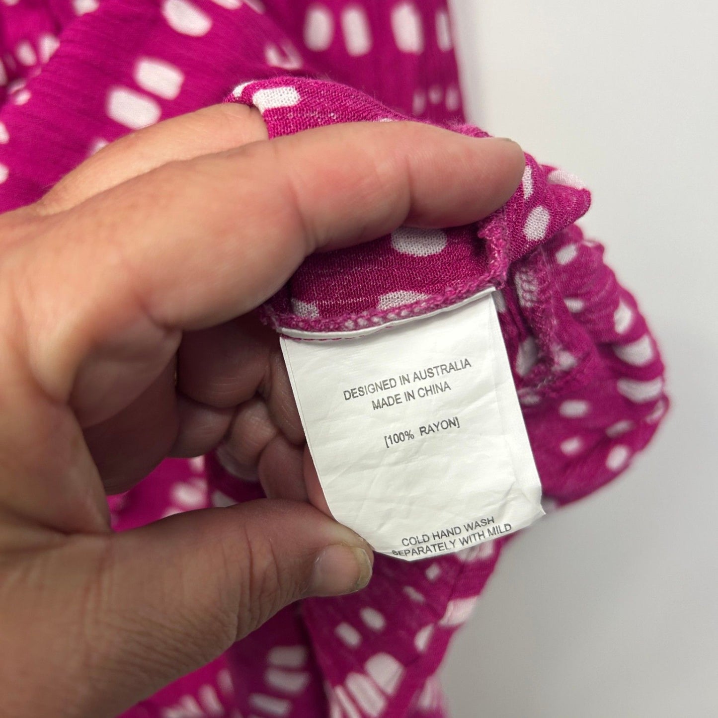 Label of Love Pink Rayon Sleeveless Maxi Dress Size 12 14 M/L