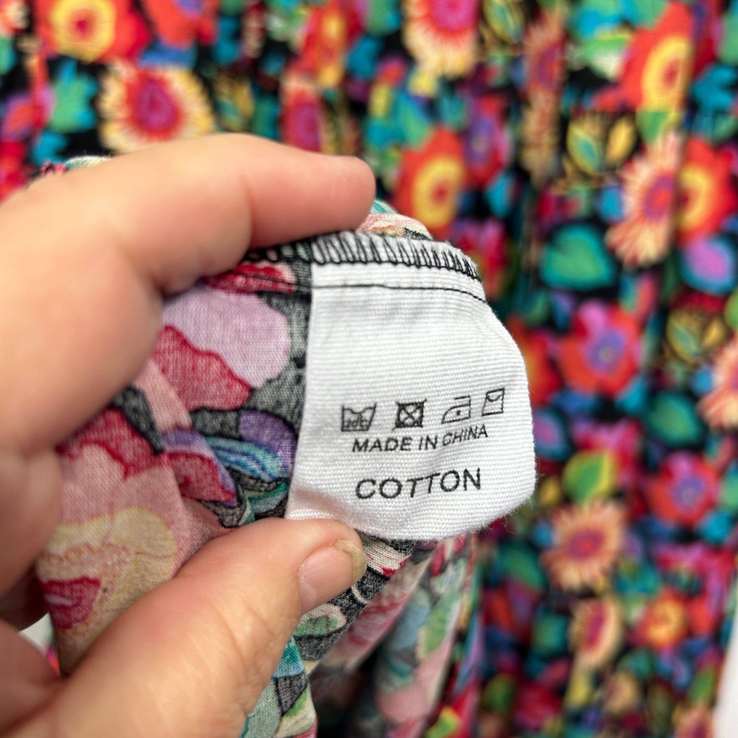 She Street Maxi Dress Size 14 16 Multicoloured Floral Pockets Long Sleeve Flowy