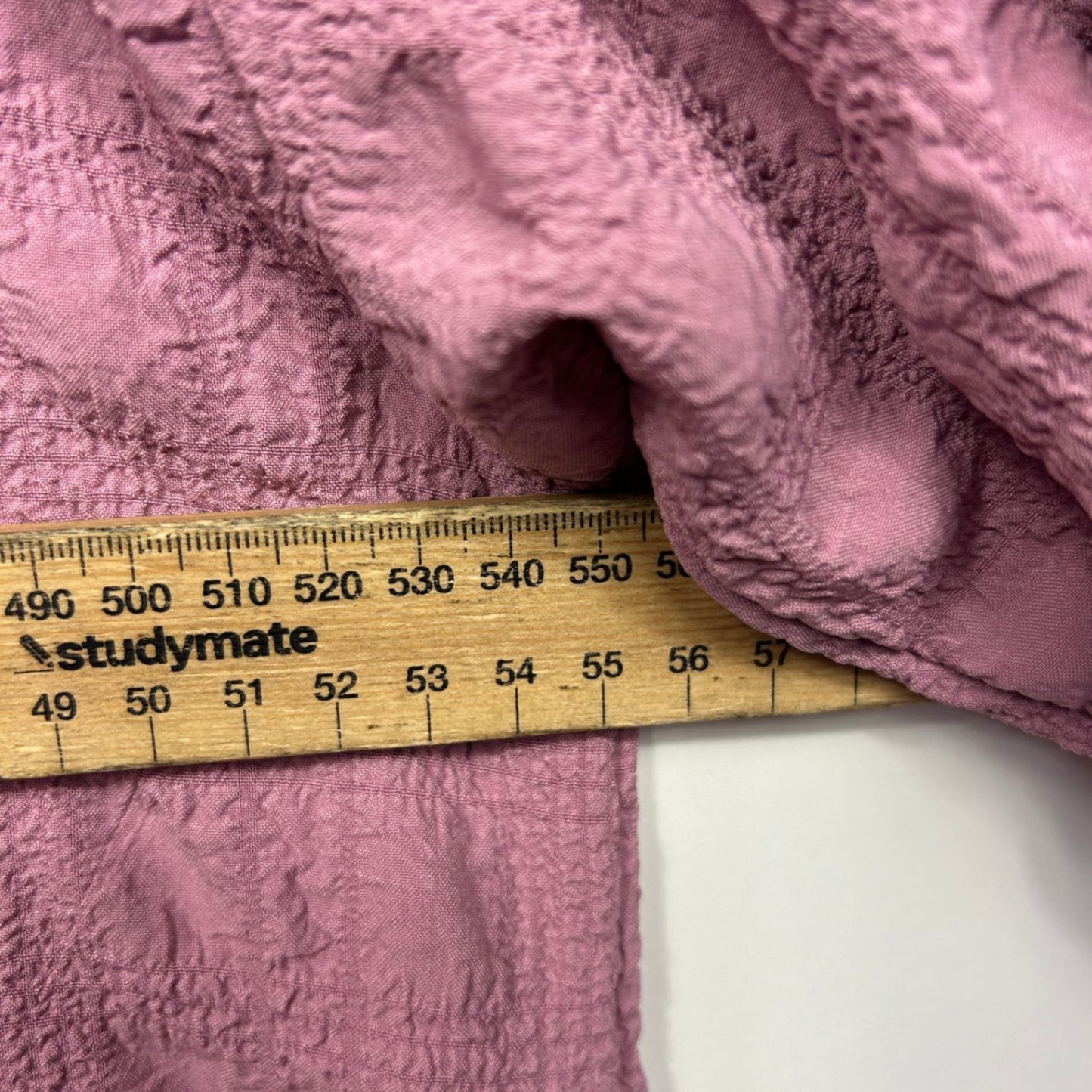 Decjuba Top Size 14 Large Pink Long Sleeve Textured