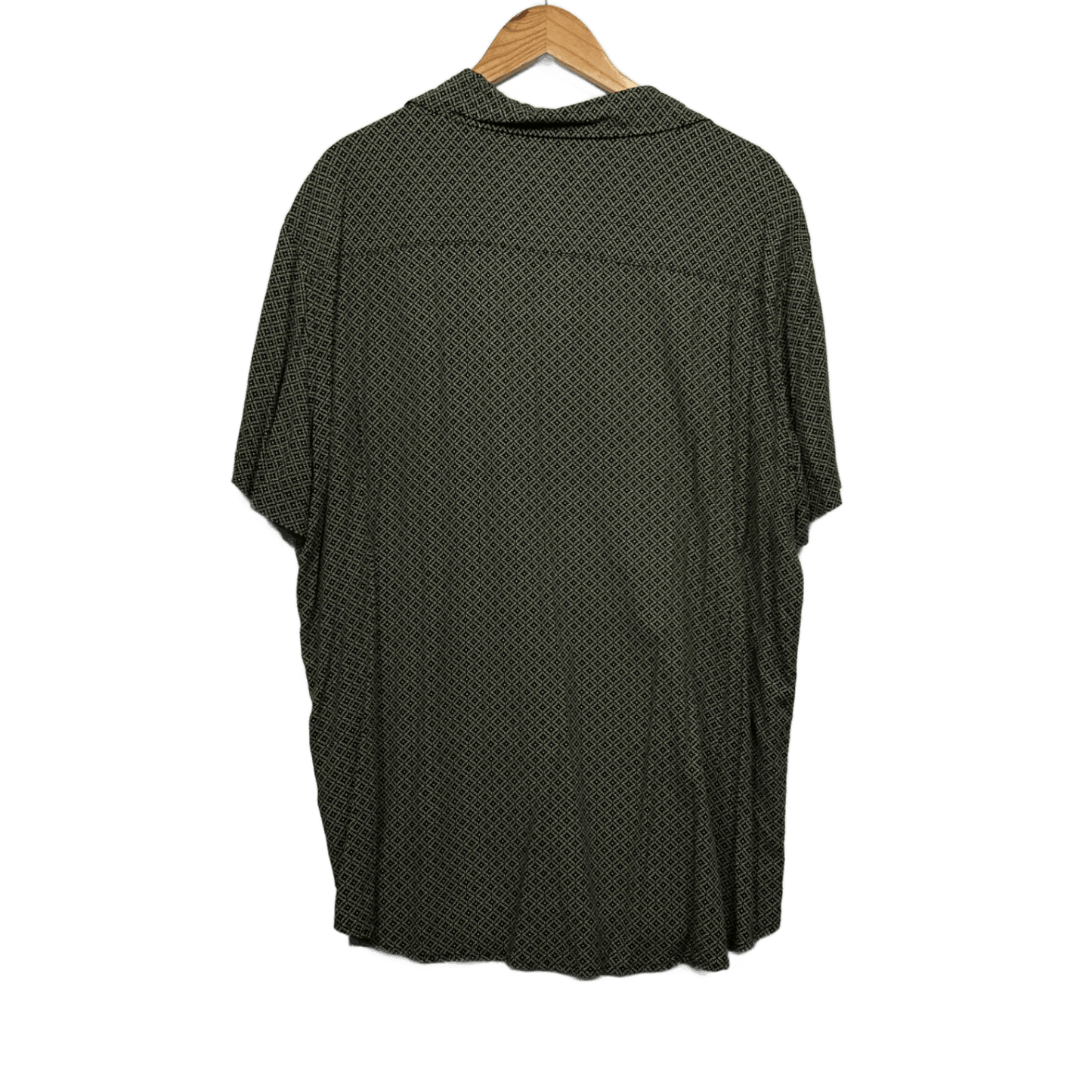 Johnny Bigg Shirt Size 3XL Green Short Sleeve