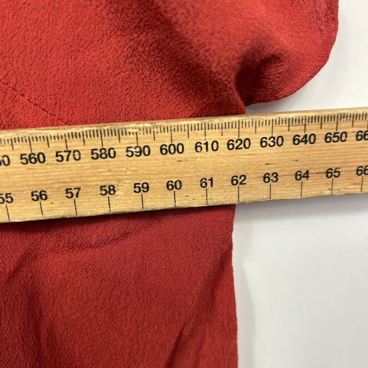 Autograph Top Size 24 Red Short Sleeve Casual Button Up