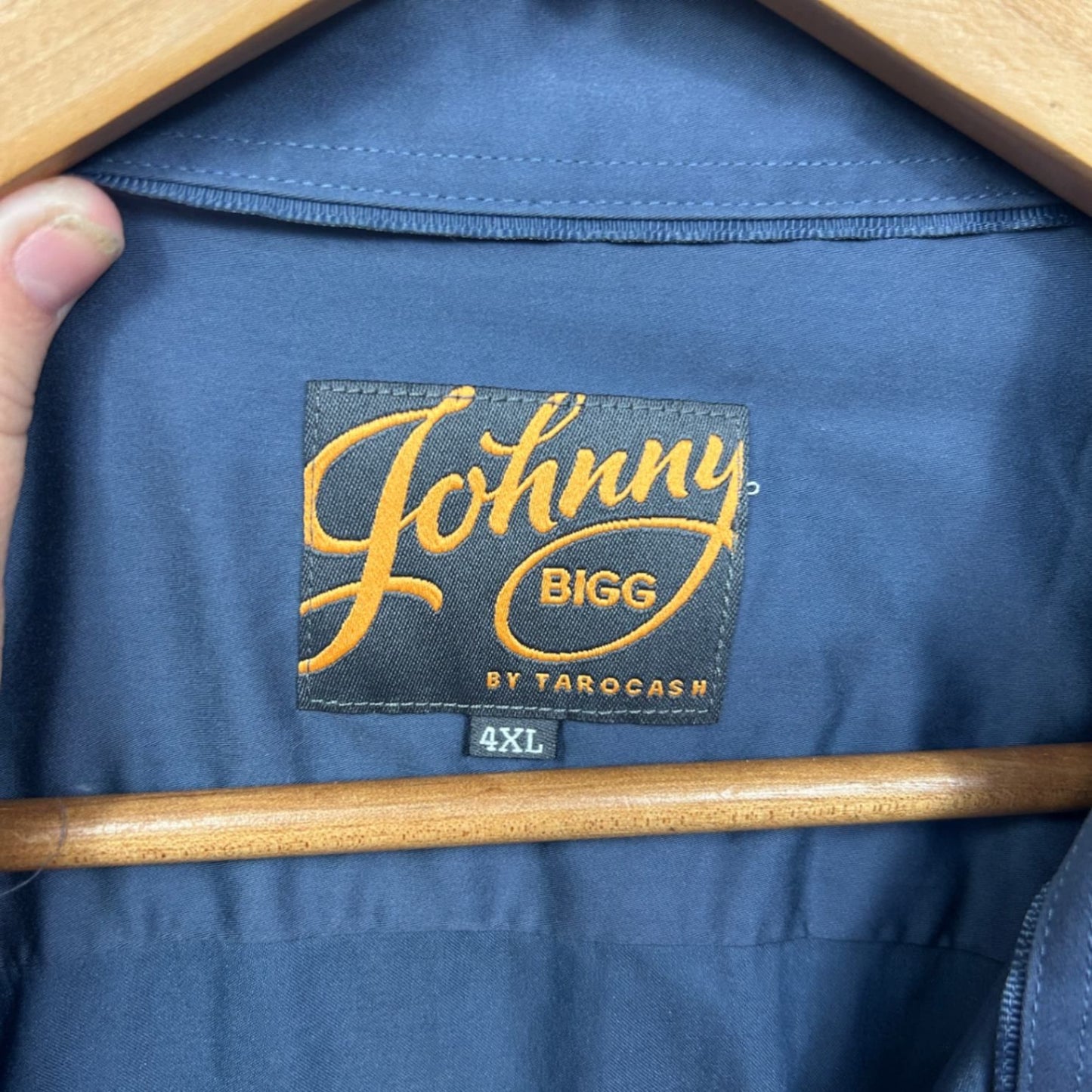 Johnny Bigg Long Sleeve Shirt Size 4XL Blue
