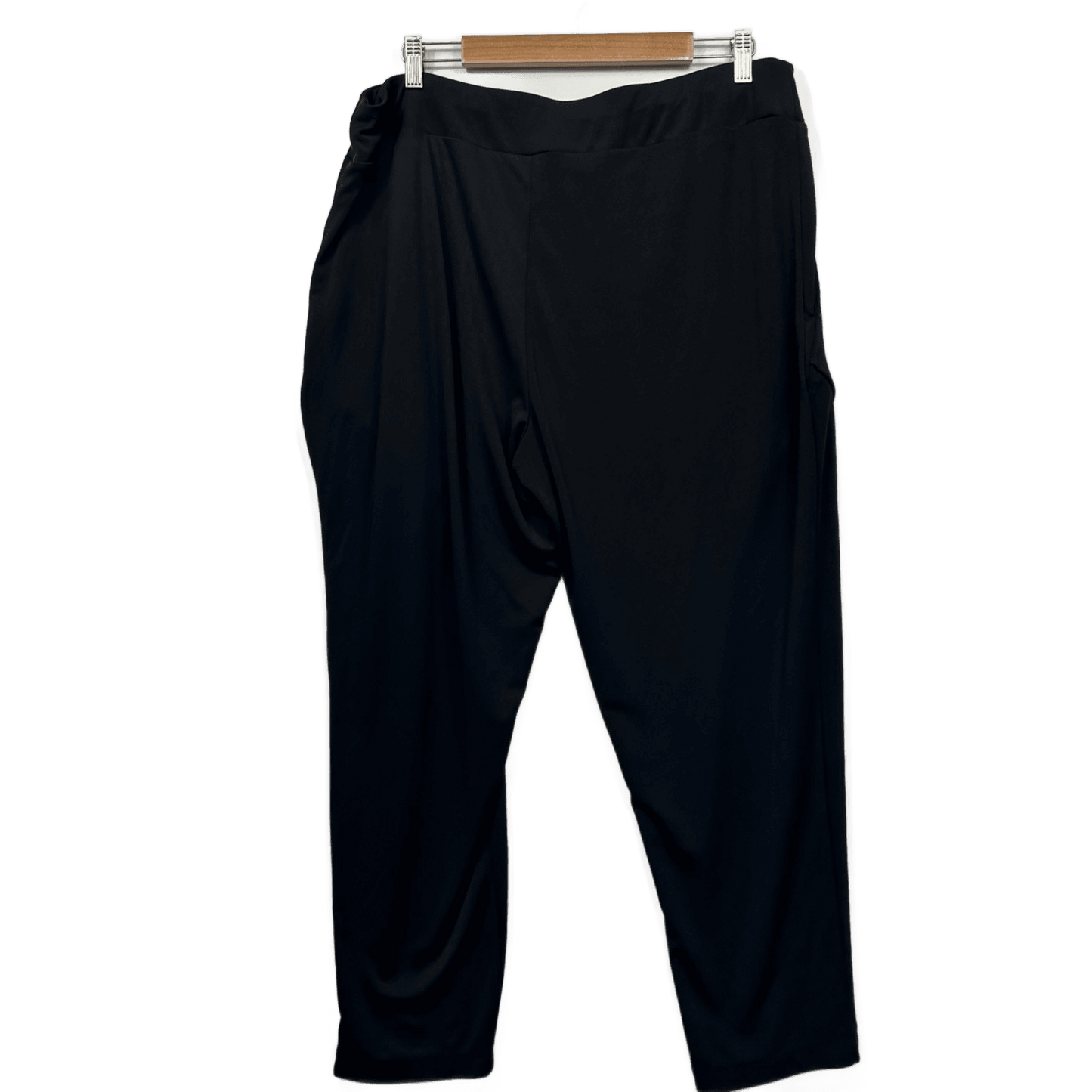 Taking Shape Pants Size 22 Black Glimmer Pockets Stretch Evening