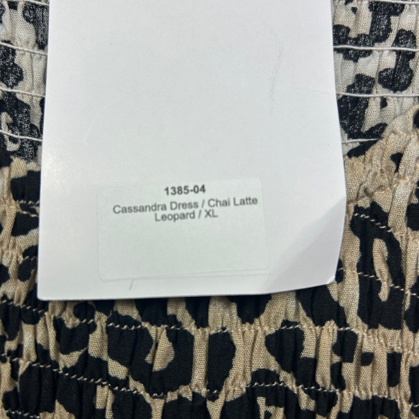 New Red Lotus Maxi Dress Size 16 XL Long Sleeve Animal Print Pockets
