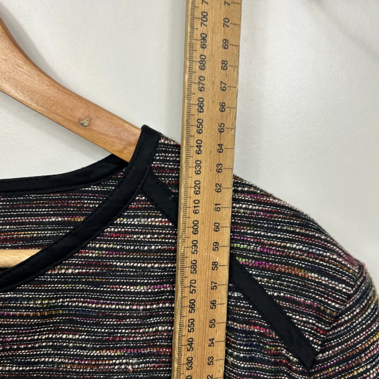 Black Pepper Blazer Jacket Size 20 Long Sleeve Textured Full Zip Up Cocktail