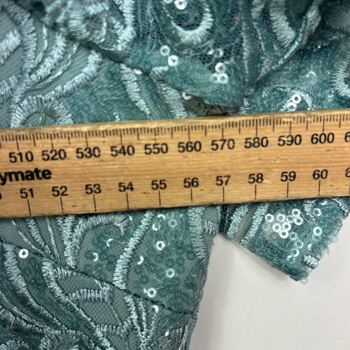 Miss Anne Formal Cocktail Dress Size 18 Sequin Embroidered Mother of the Bride