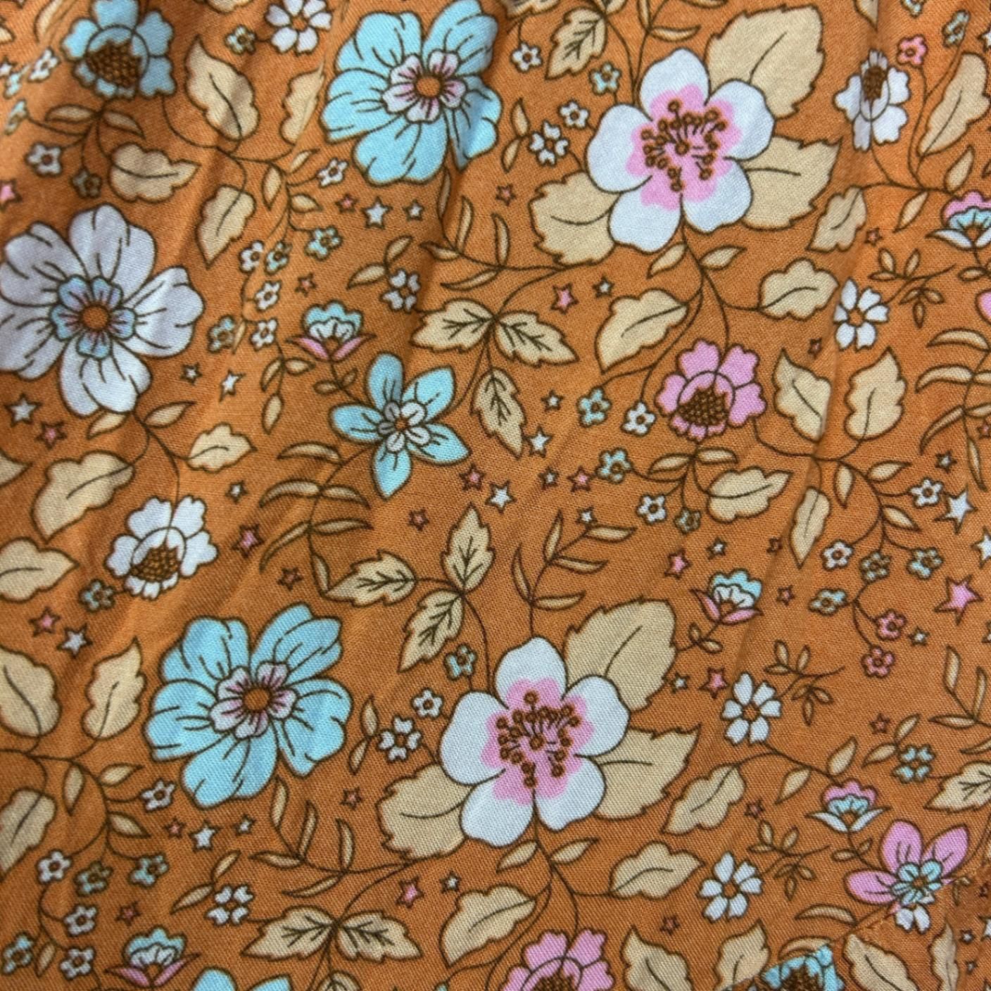 Feather + Noise Boho Maxi Skirt Size 14 Floral Multicoloured Hi Low Hem Flowy