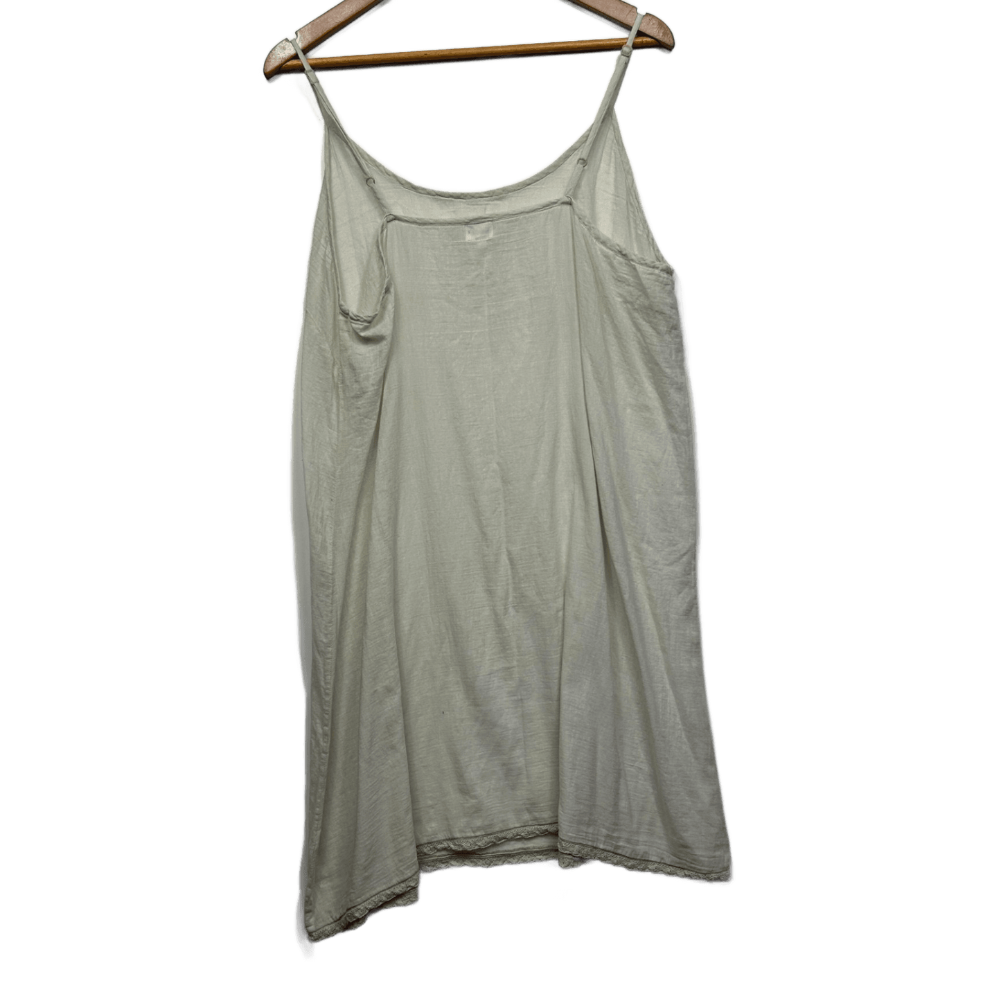 Adrift Slip Underlay Dress Layer Size XL Sleeveless Off White
