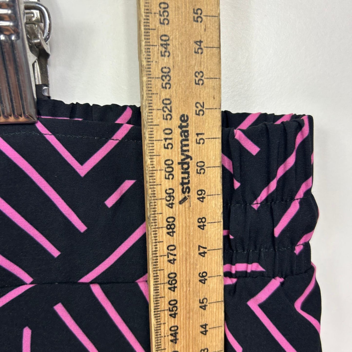 Autograph Black Pink Quick Dry Swim Shorts Size 18 Pockets