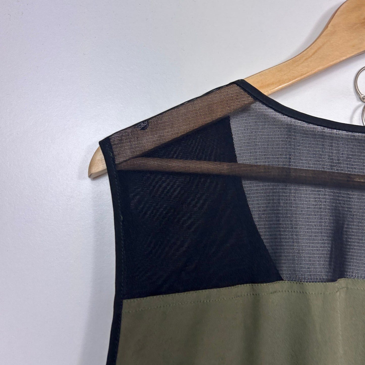 Autograph Olive Black Sleeveless Maxi Dress Size 22 Plus