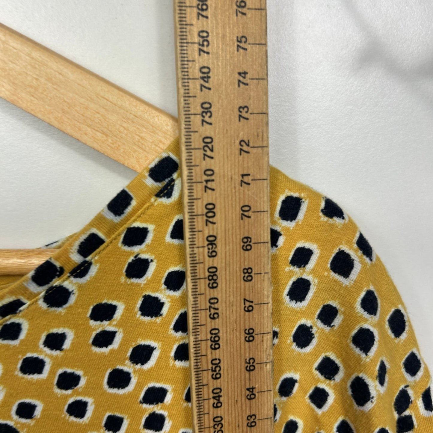 Regatta Curve Mustard Long Sleeve Crew Neck Casual Top Size 22