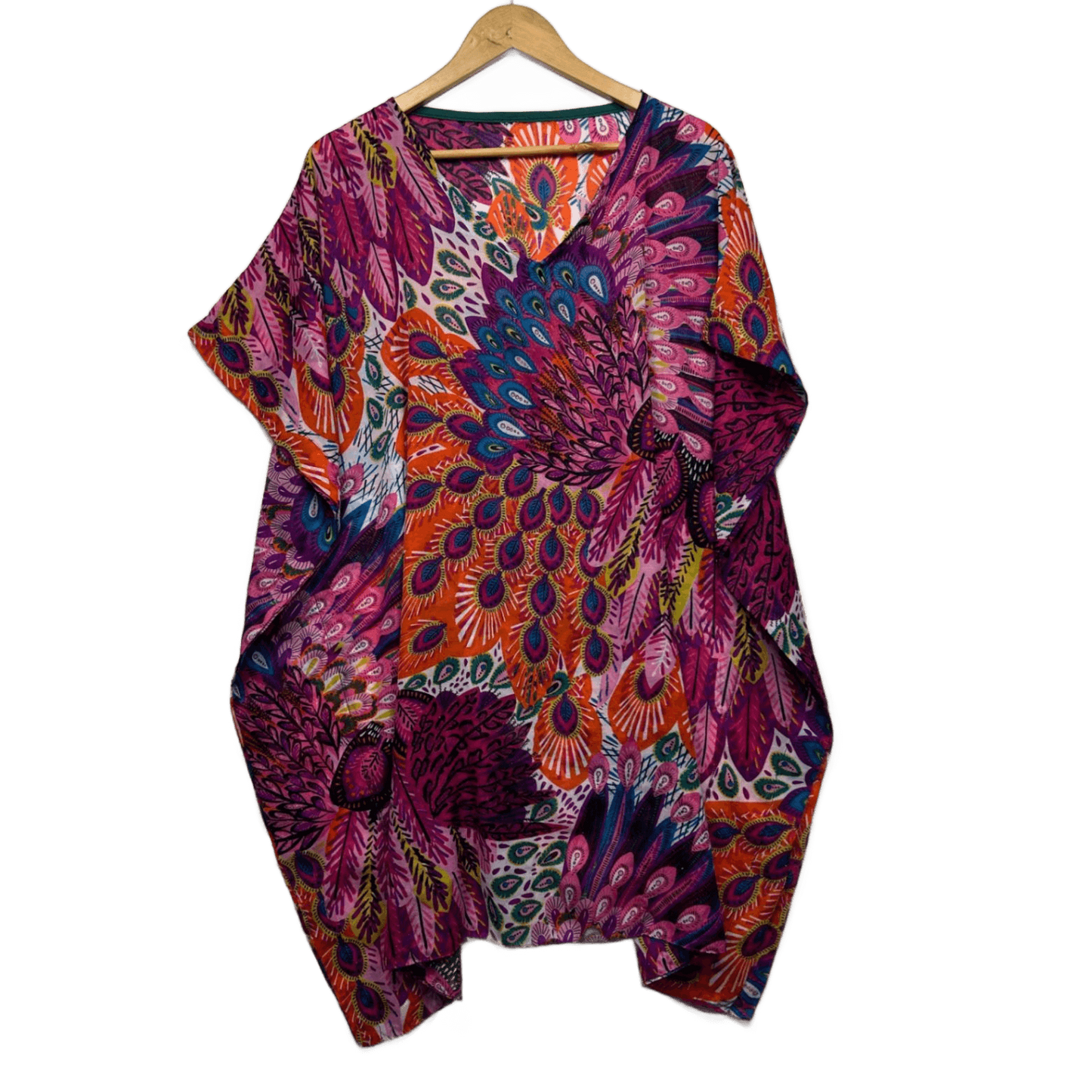 Kaftan Swim Cover Up Top One Size (Up to 18 Fit) *Fault