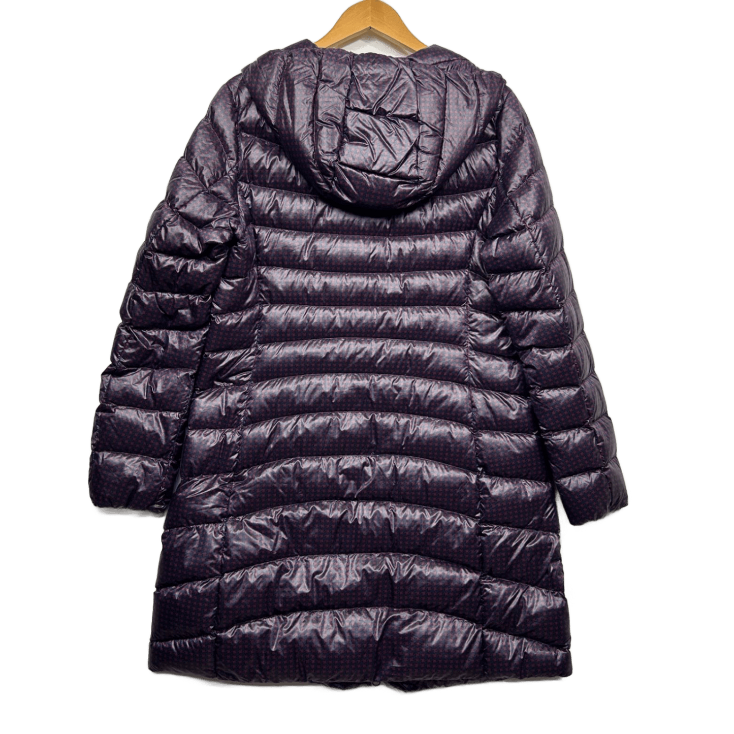 UNIQLO Ultra Light Duck Down Extra Warm Hooded Long Puffer Jacket Large Pockets