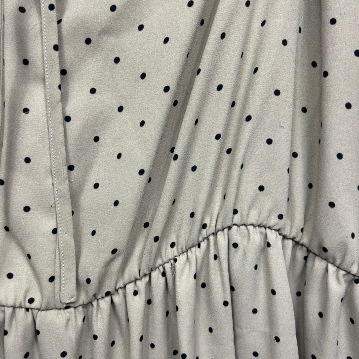 City Chic Polka Dot Sleeveless Ruffle Playsuit Size 22 XL Plus