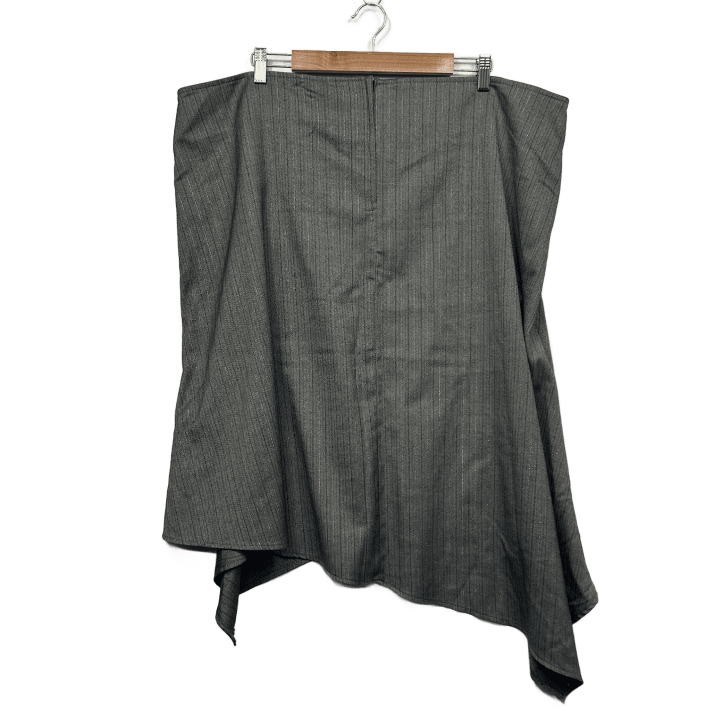 Vintage Under Cover Wear Grey Skirt Size 22 Asymmetric Hem Made in Australia