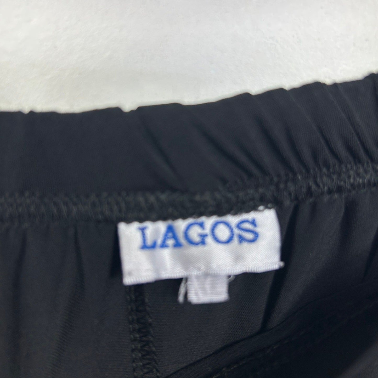 LAGOS Black Pants Trousers Size 22 - 24 Elastic Waist Pull On Comfort Stretch