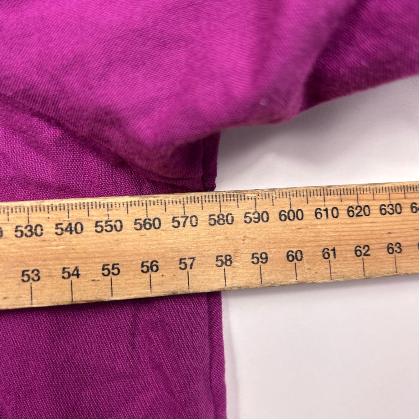Katies Purple Linen Blend Short Sleeve Top Blouse Size 18