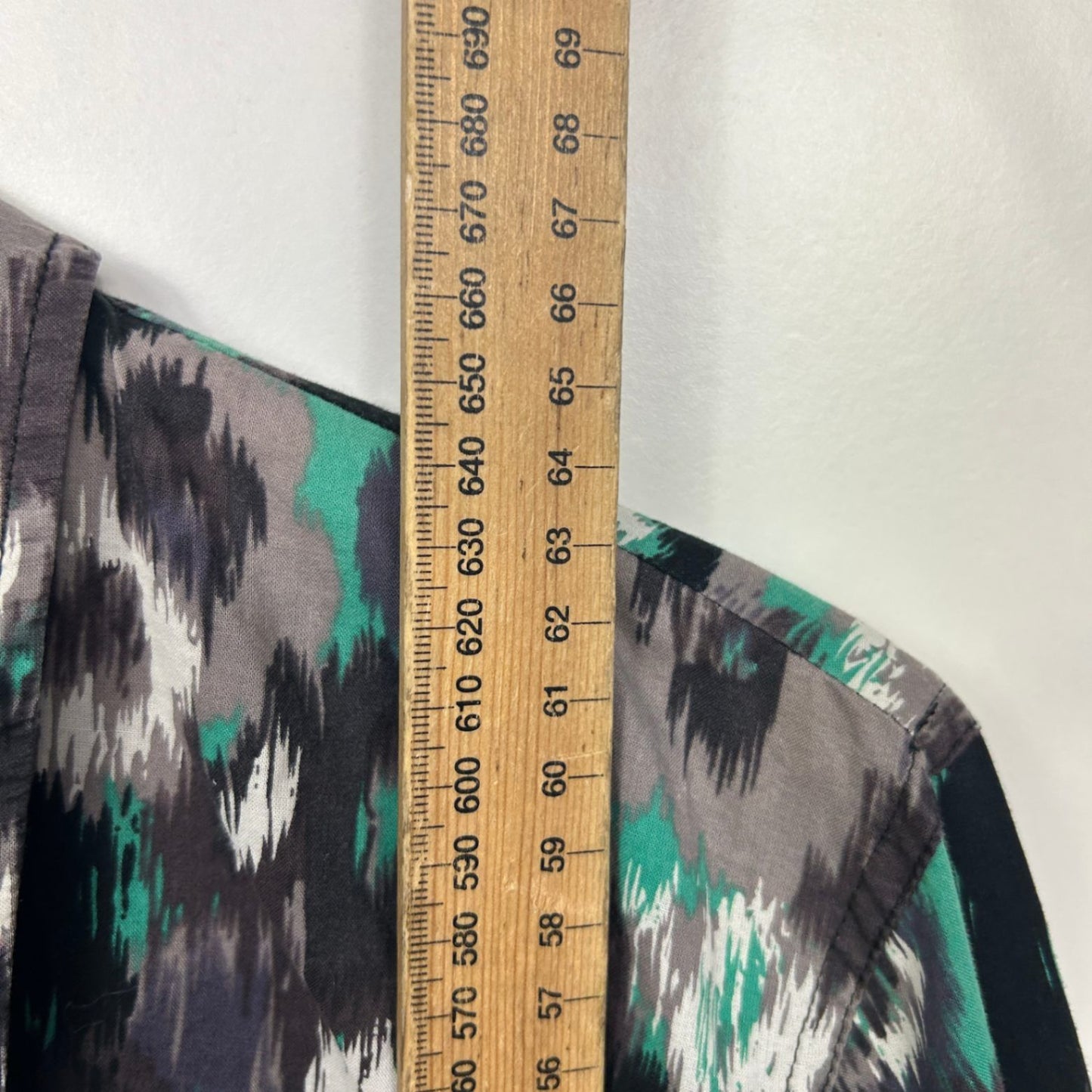 Jane Lamerton Multicoloured Button Up Cotton Long Sleeve Shirt Blouse Size 20