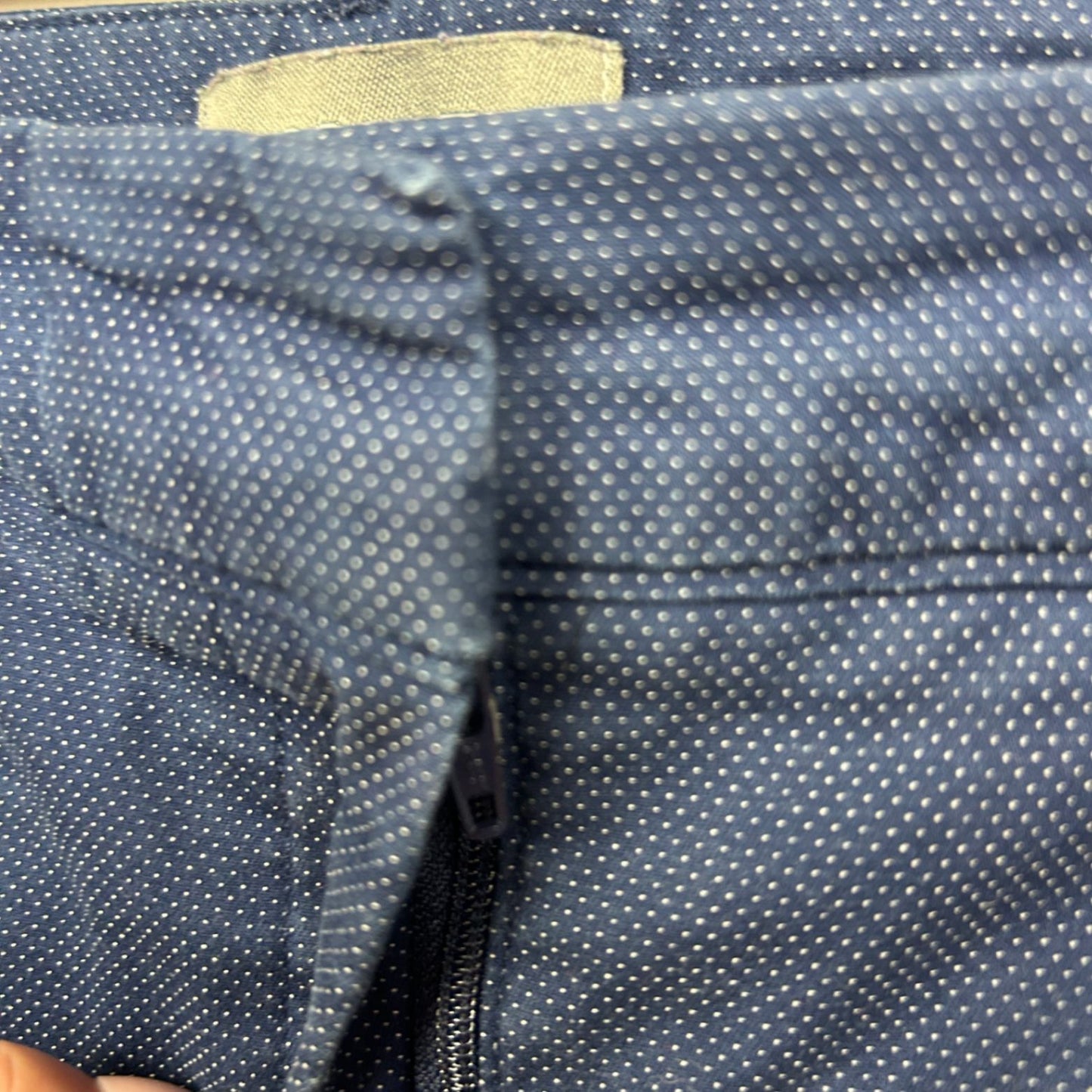 Jacqui E Navy Blue Tailored Trousers Pants Size 14