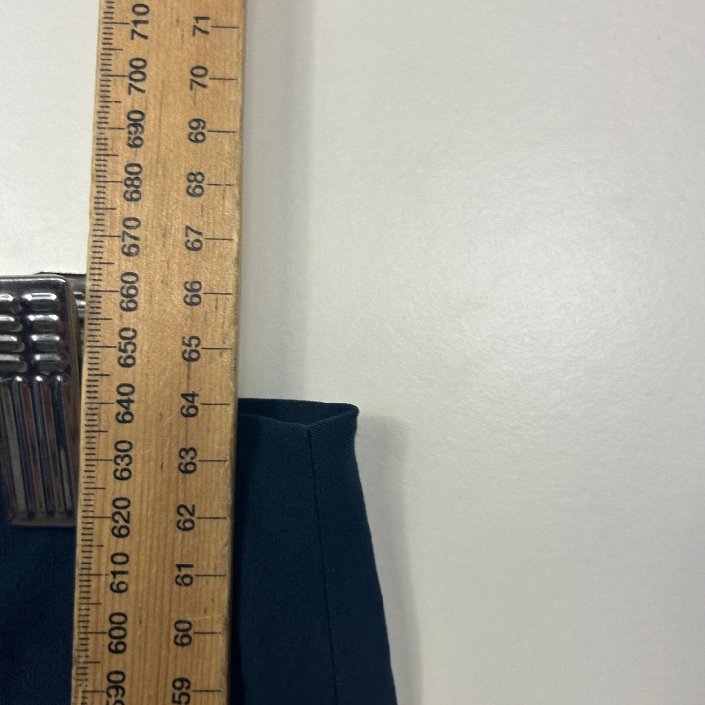 Beme Capri Cropped Pants Size 16 Blue Pull On