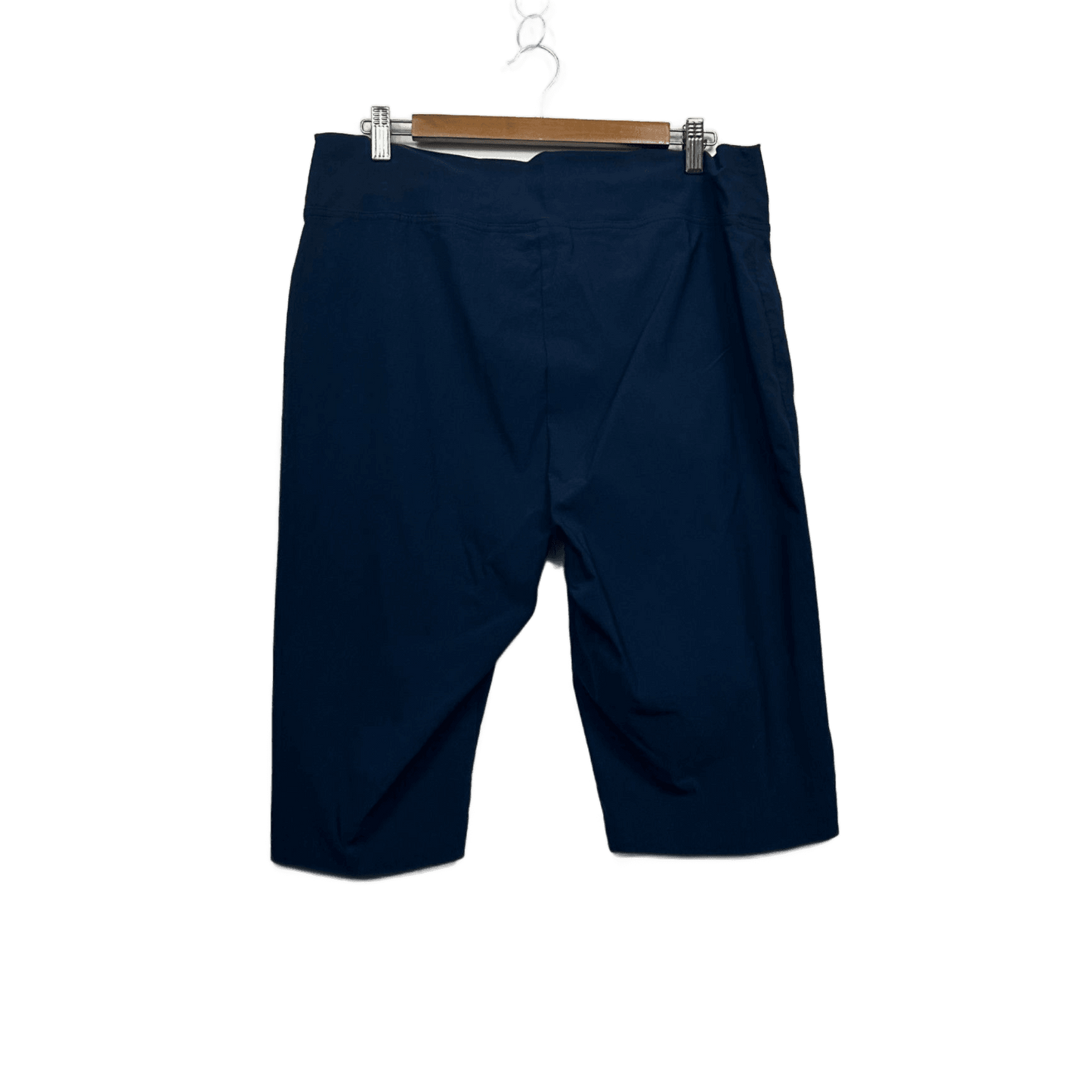 Beme Capri Cropped Pants Size 16 Blue Pull On