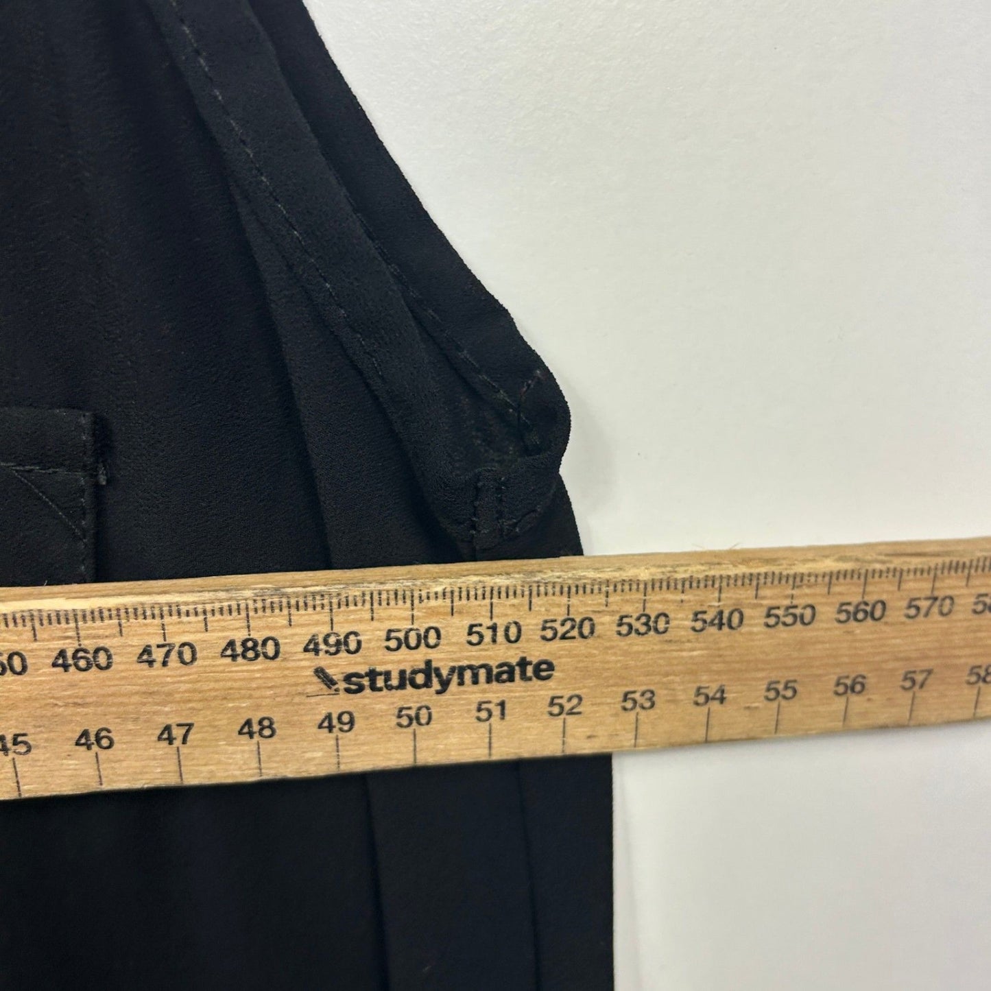 Avocado Black Sleeveless Maxi V-Neck Shirt Dress Cover Up Size 14