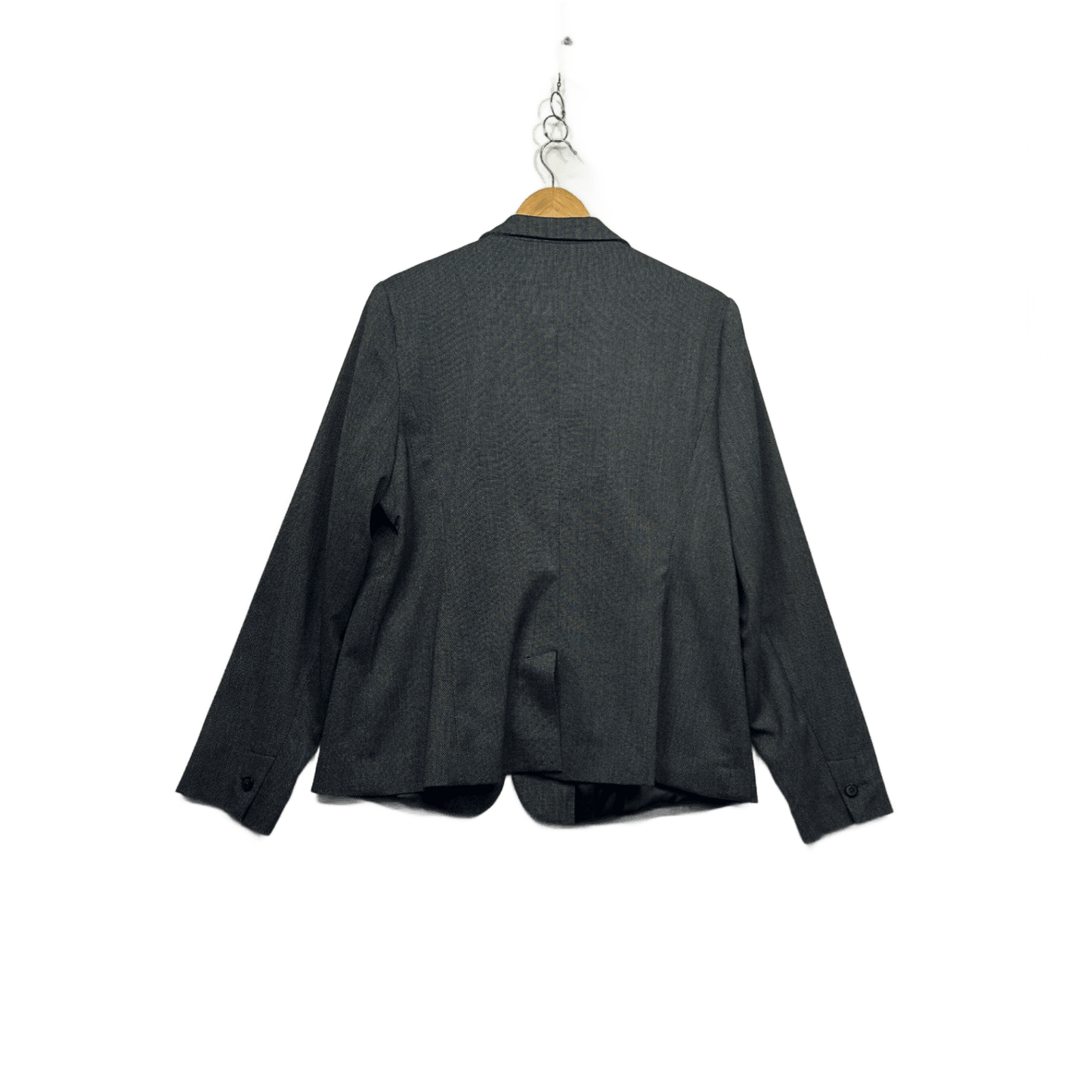 Preview Blazer Jacket Size 18 Charcoal Grey Single-Breasted