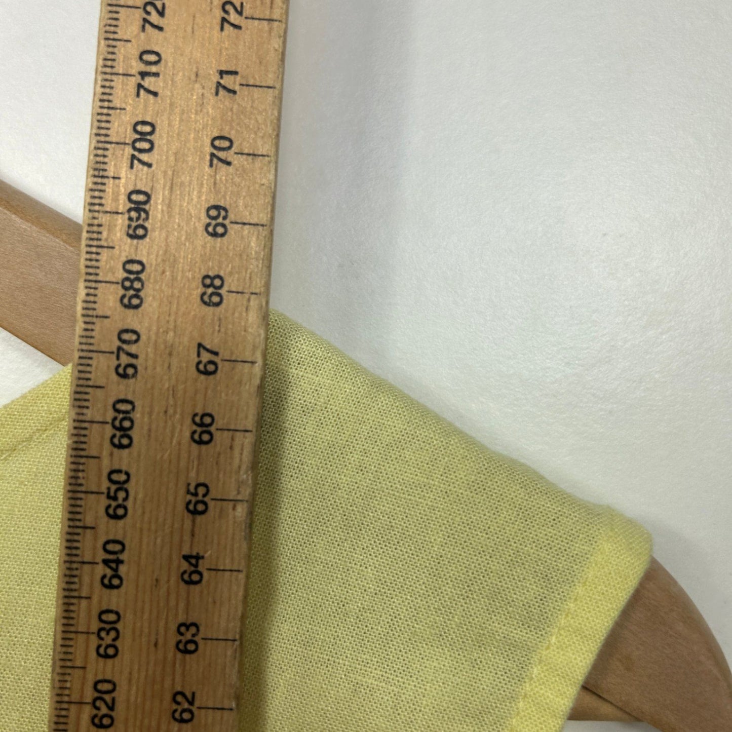 W. Lane Sleeveless Yellow Linen Top Size 16