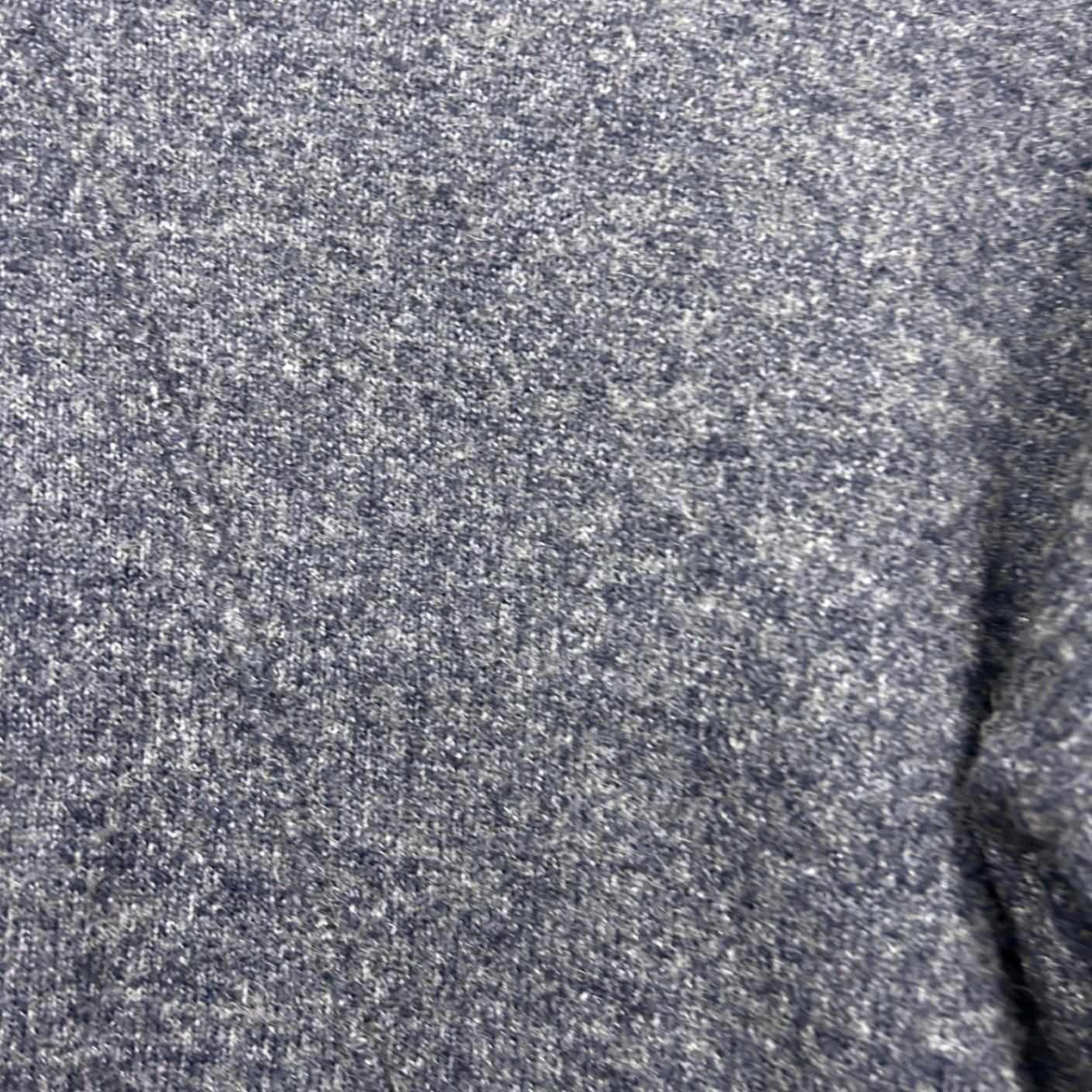 Yarra Trail Blue Wool Blend Cowl Neck Pullover Jumper Size Large Petites