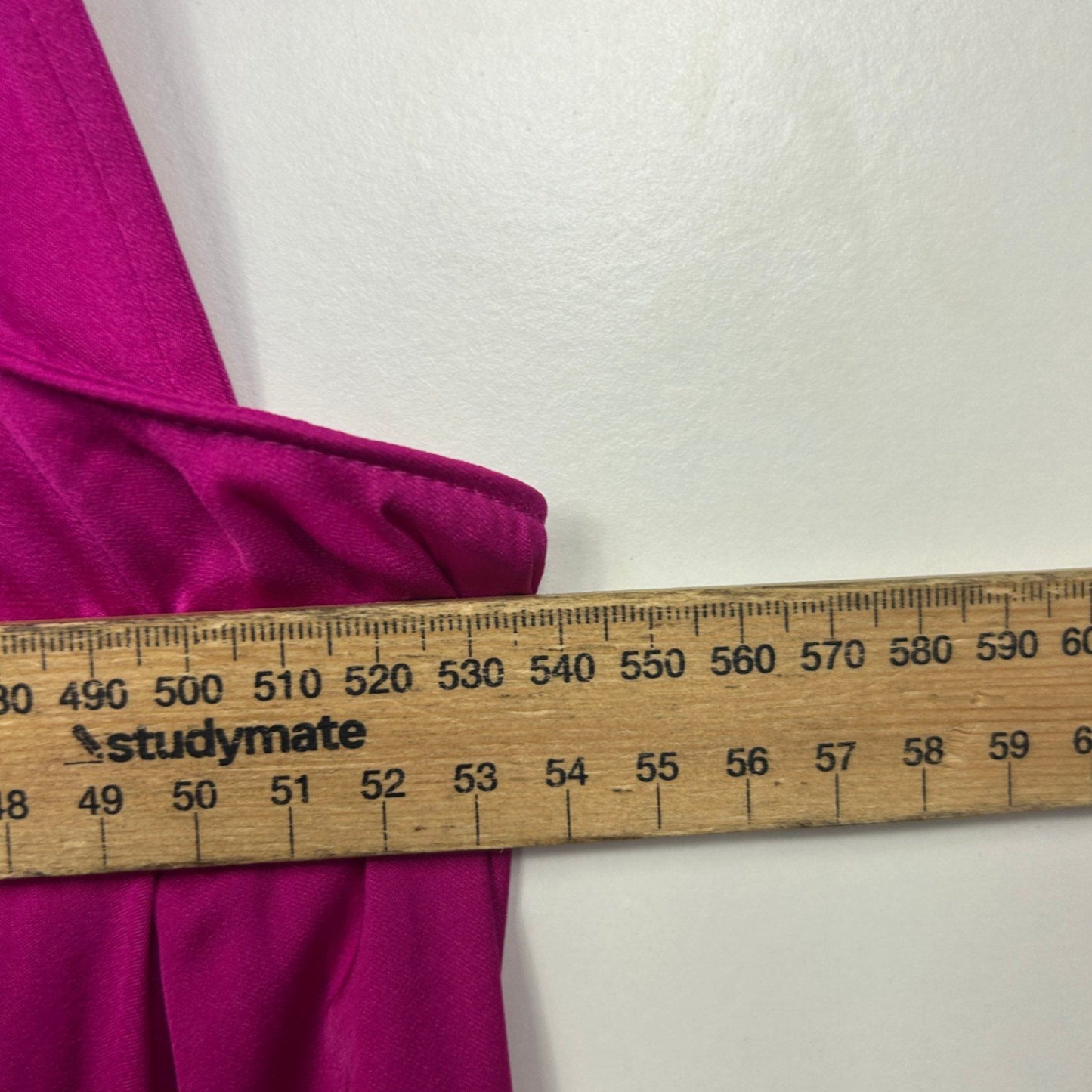 Witchery Pink Pleated Halter Neck Maxi Dress Size 14 Belt