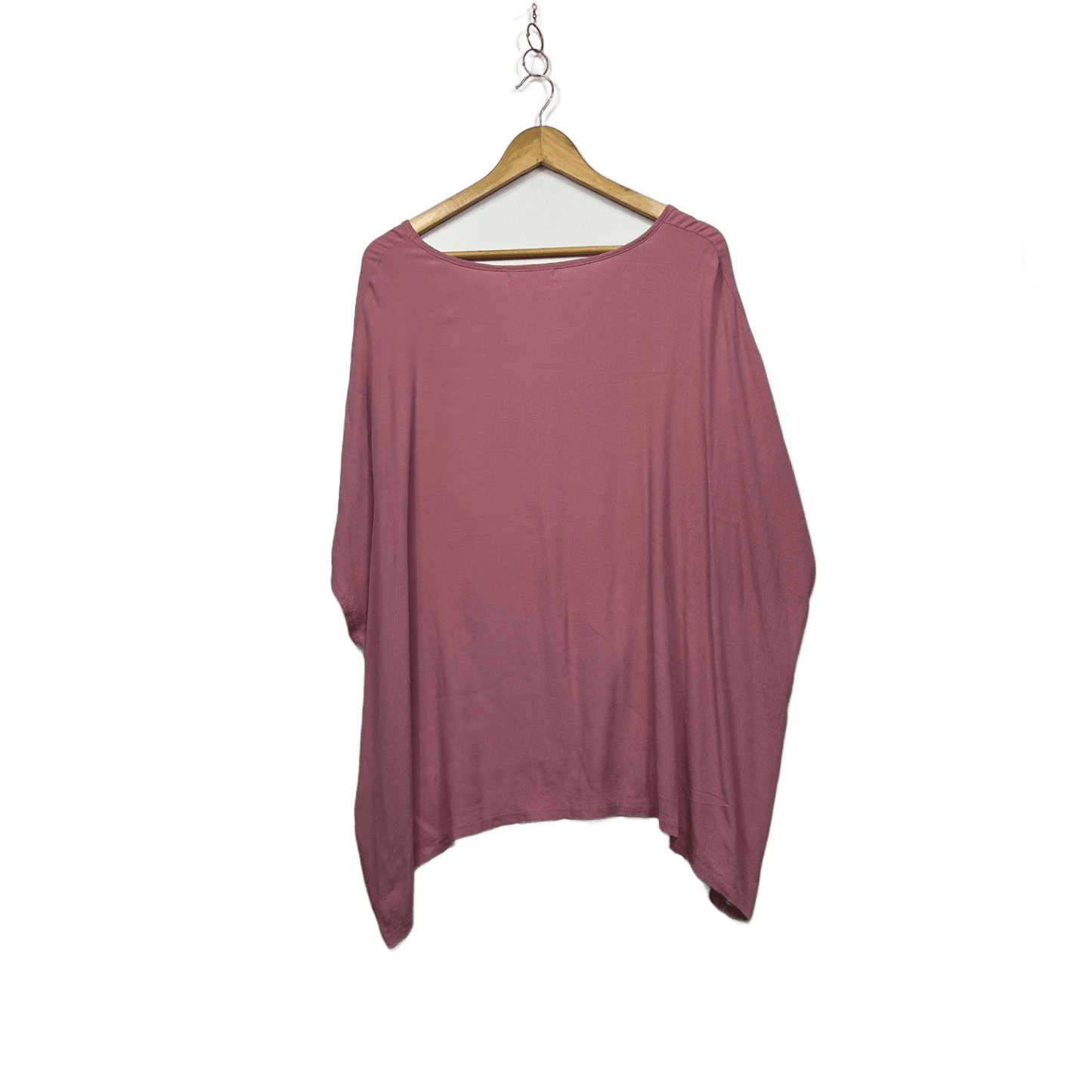 Boho Australia Pink Short Sleeve Kaftan Top Fit 14-18