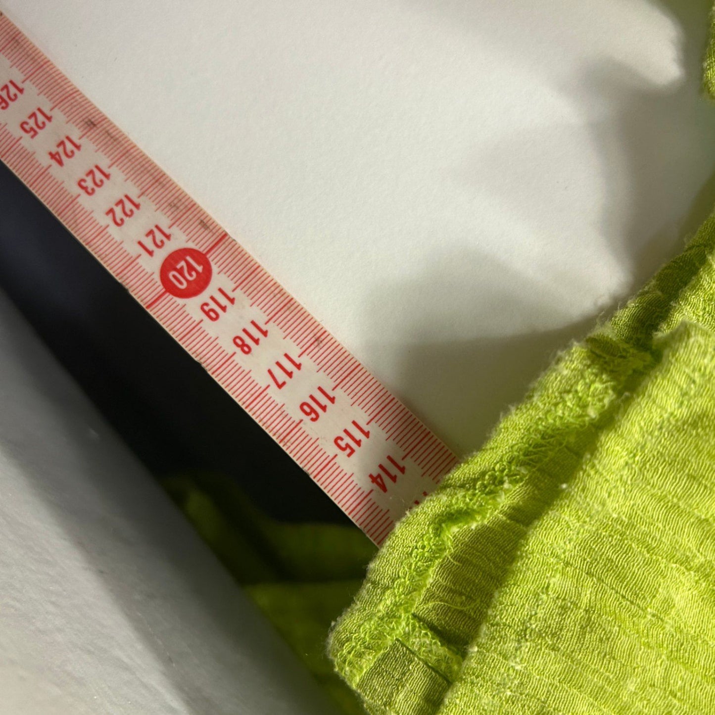 M.Style Green V-Neck Handkerchief Hem Layered Sleeveless Maxi Dress Size 18 Cotton