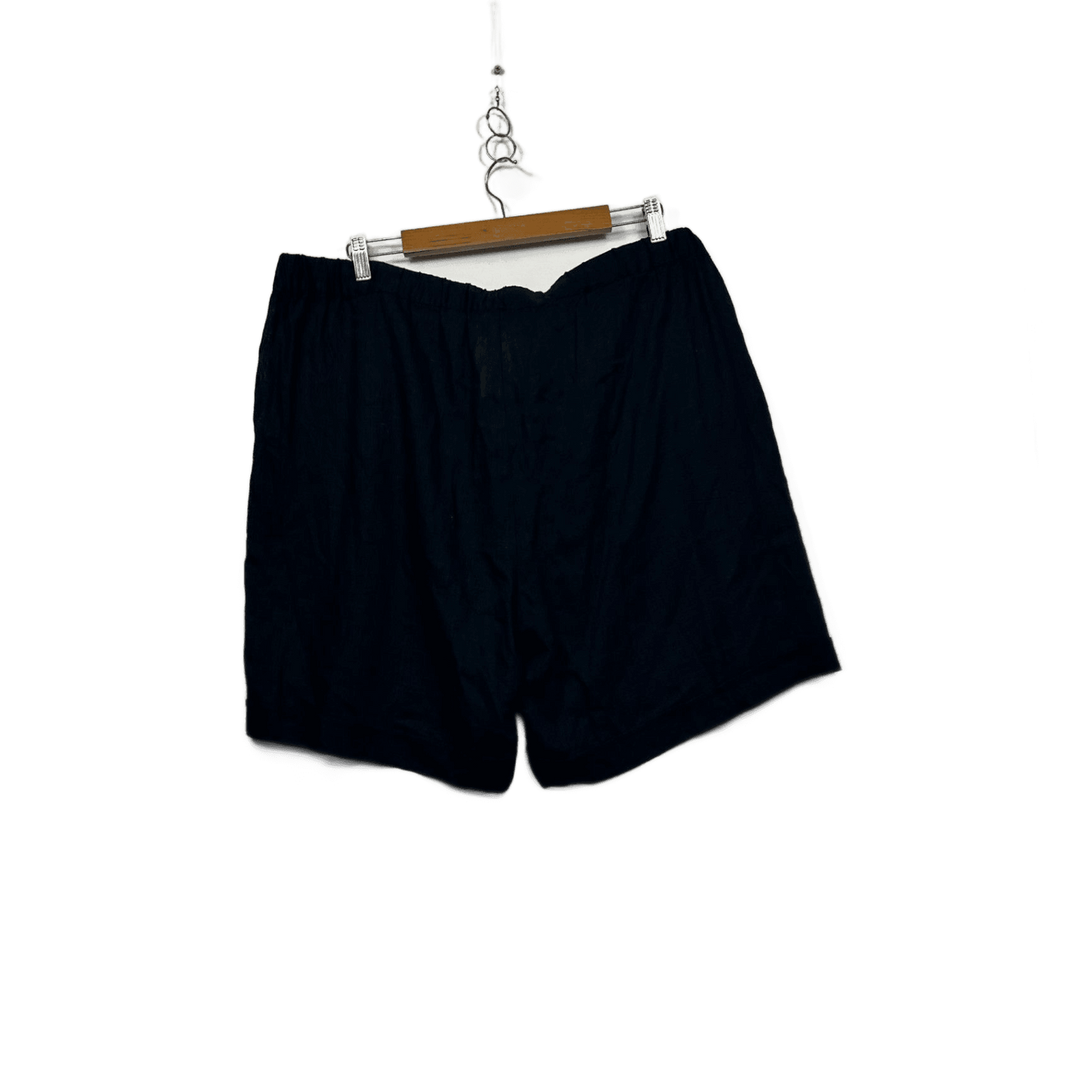 New Target Black Casual Linen Shorts Size 18 Plus
