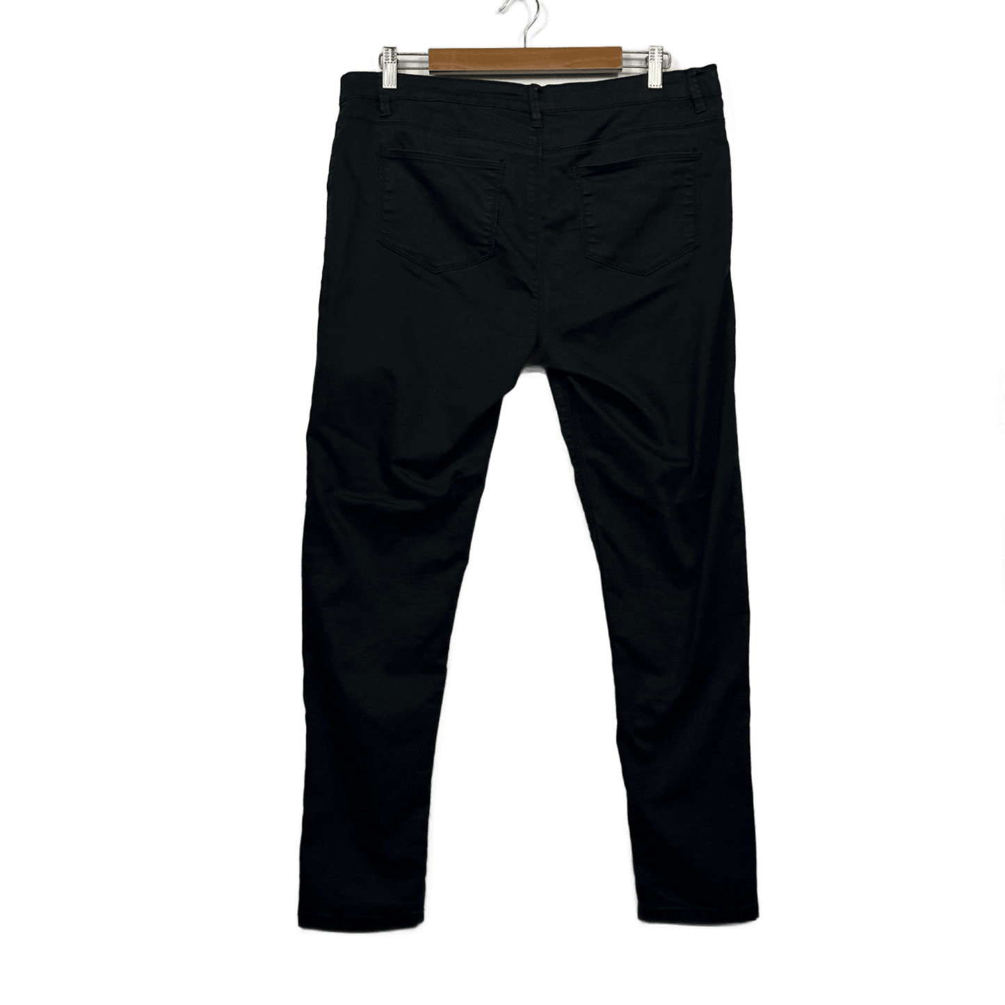 Betty Basics Black Cotton Blend Denim Jeans Size 16