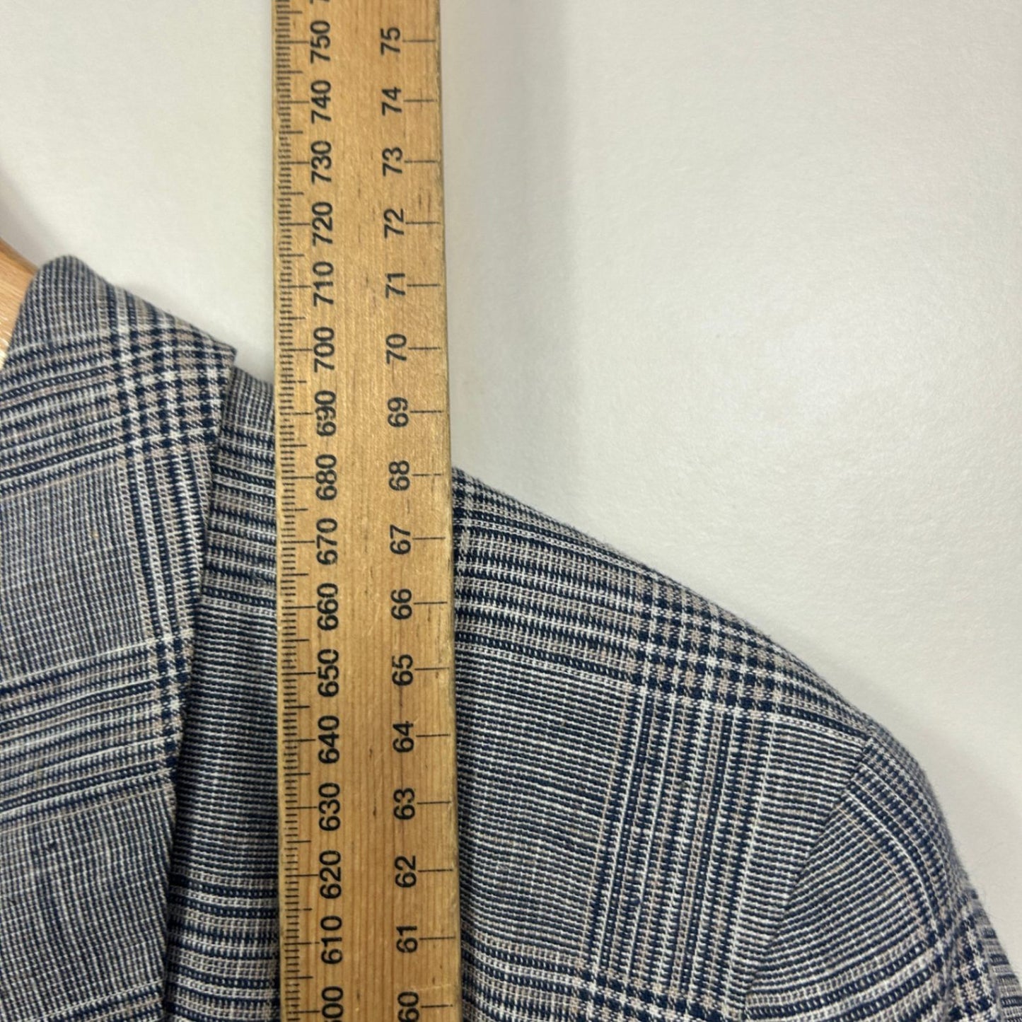 Just Jeans Grey Check Blazer Jacket Size 14