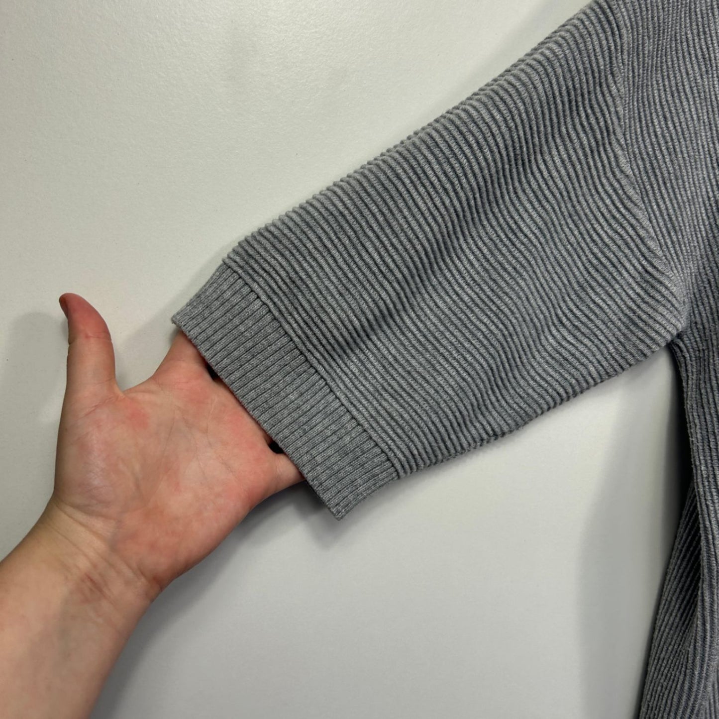 Target Grey Crew Neck Pullover Jumper Knit Top Size 14