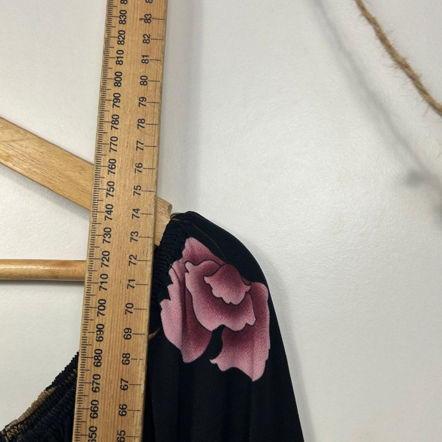 Zenobia Women's Black Pink Long Sleeve Top Blouse Size 16 - 18