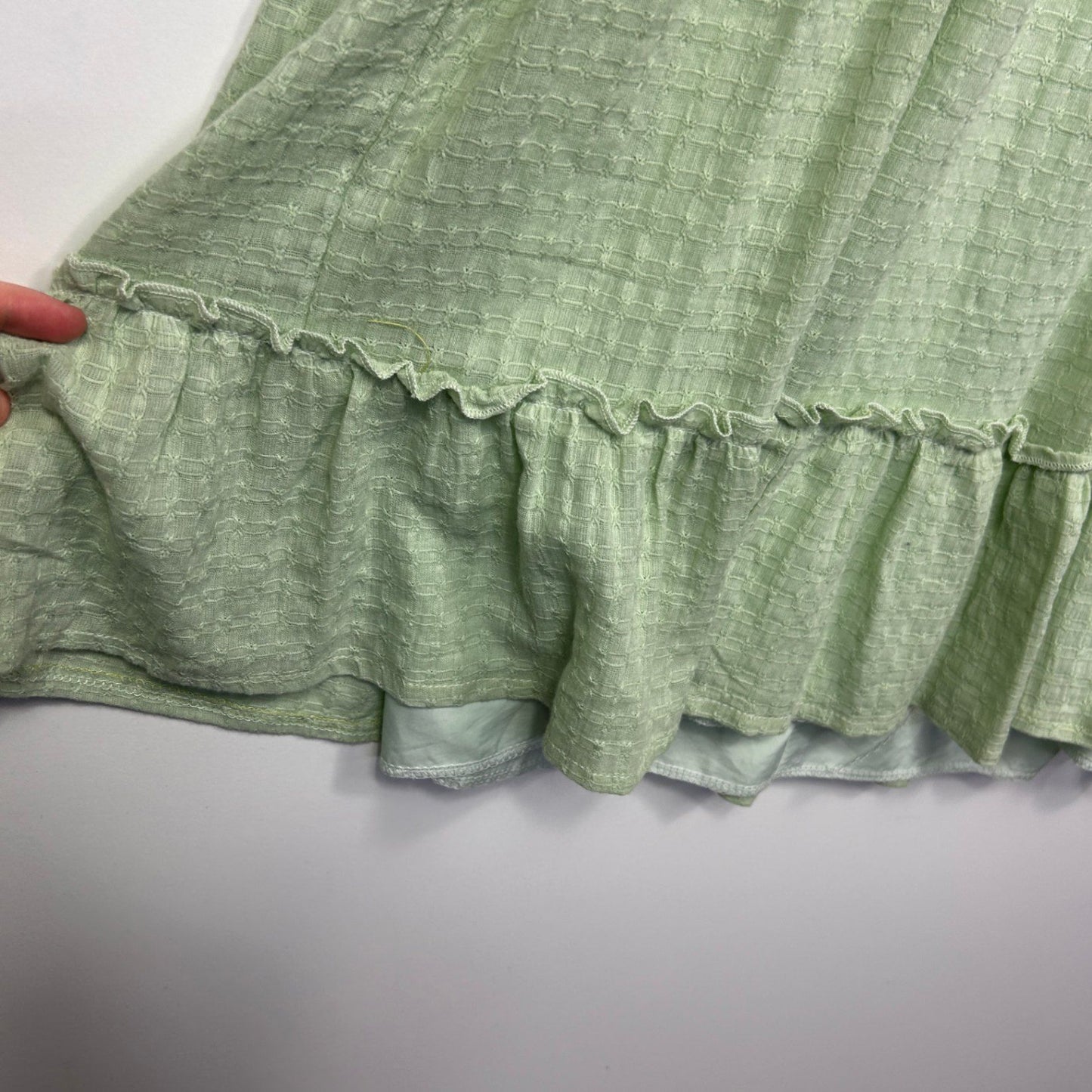 Minx & Moss Mint Green Knee Length Casual Sun Dress Size 14