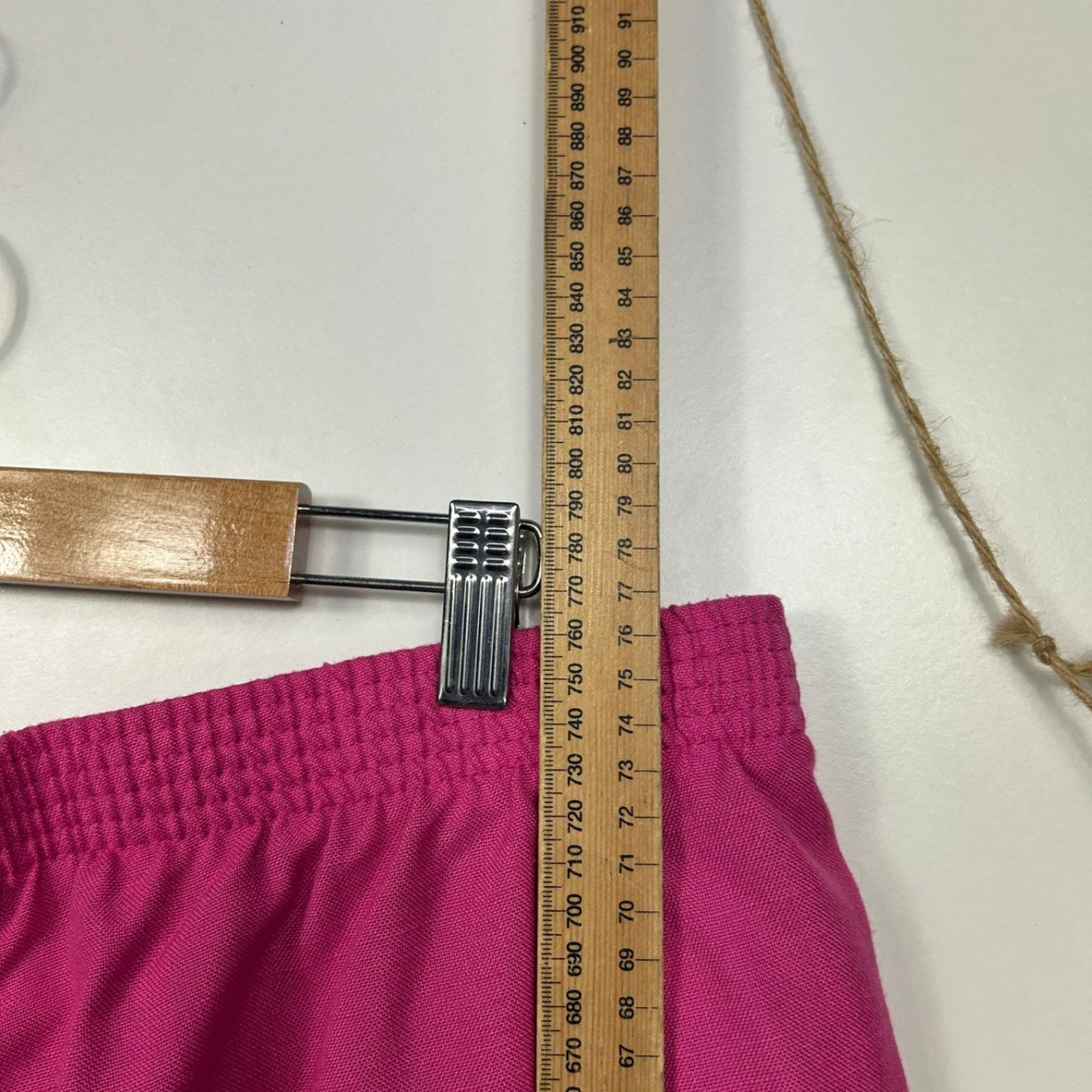 Millers Womens Pink Cropped Trousers Pull On Pants Size 16 Pockets