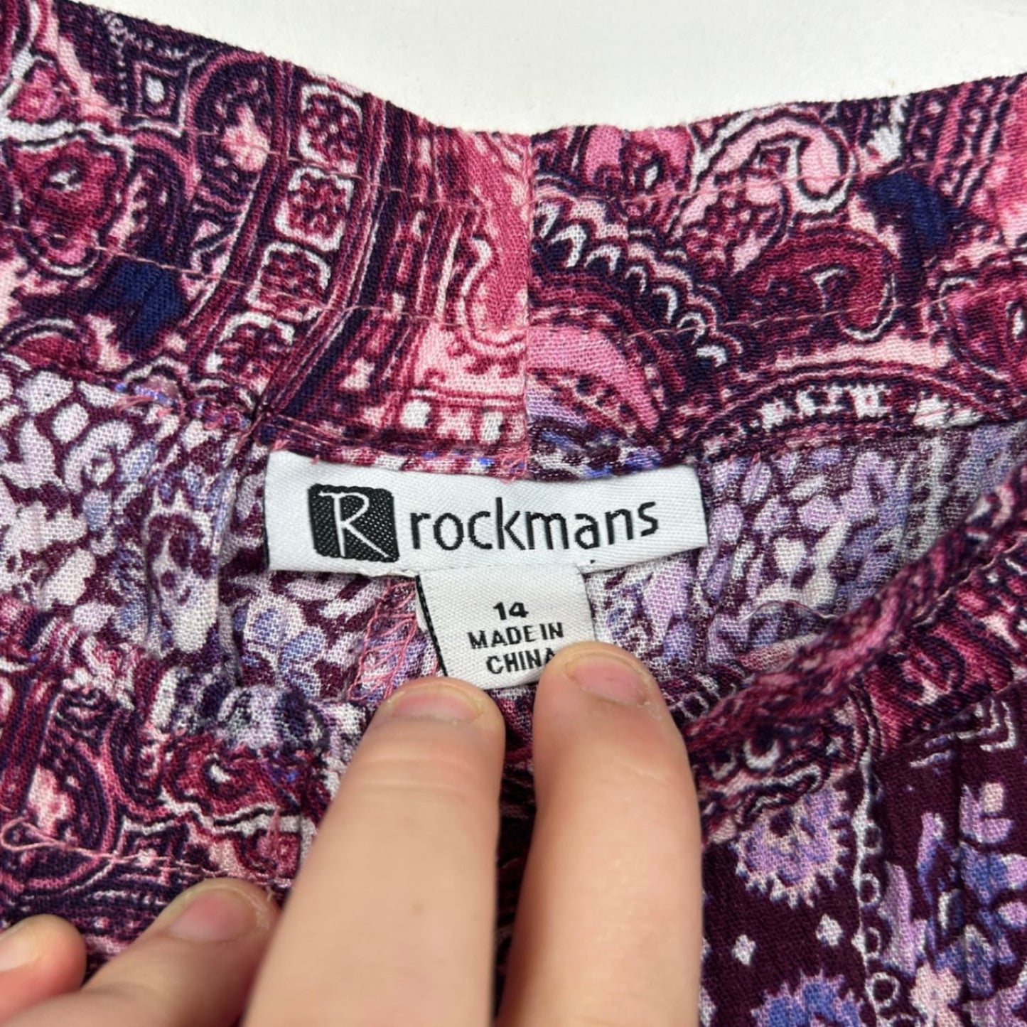 Rockmans Multicoloured Bohemian Maxi Skirt Size 14