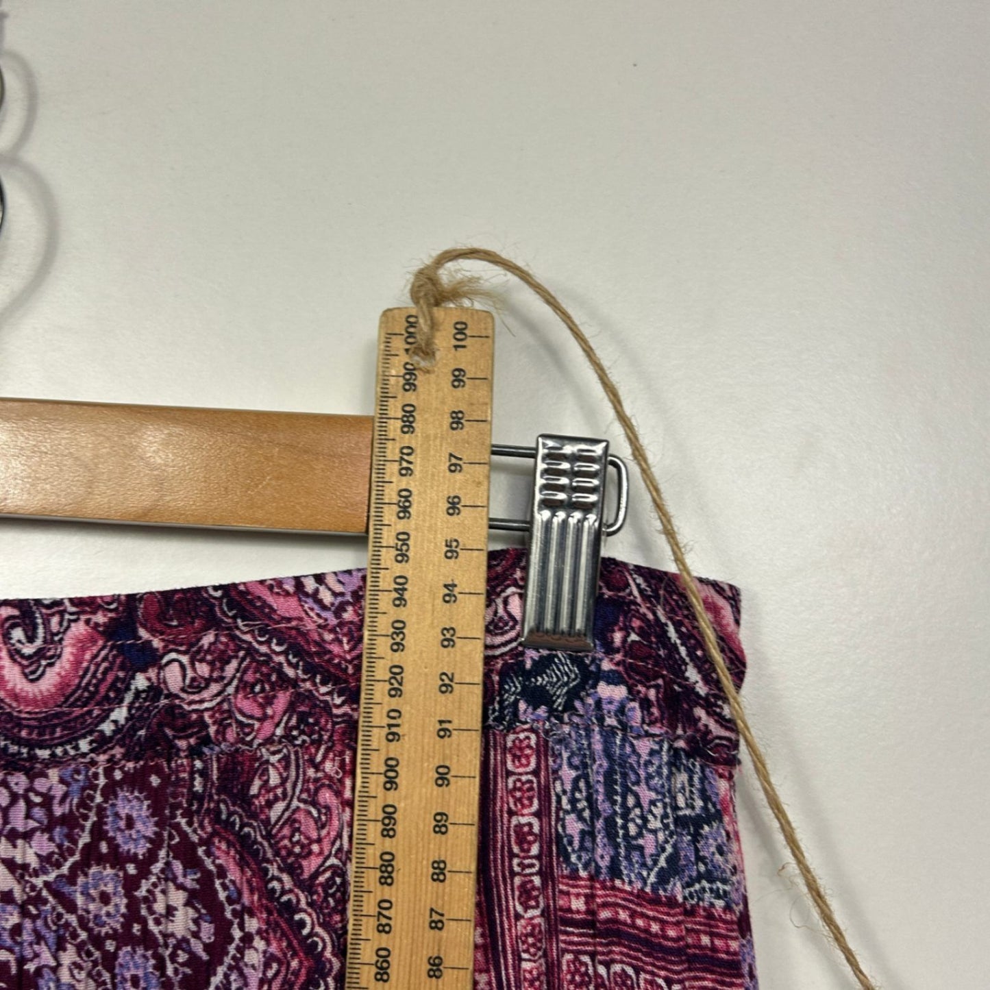 Rockmans Multicoloured Bohemian Maxi Skirt Size 14