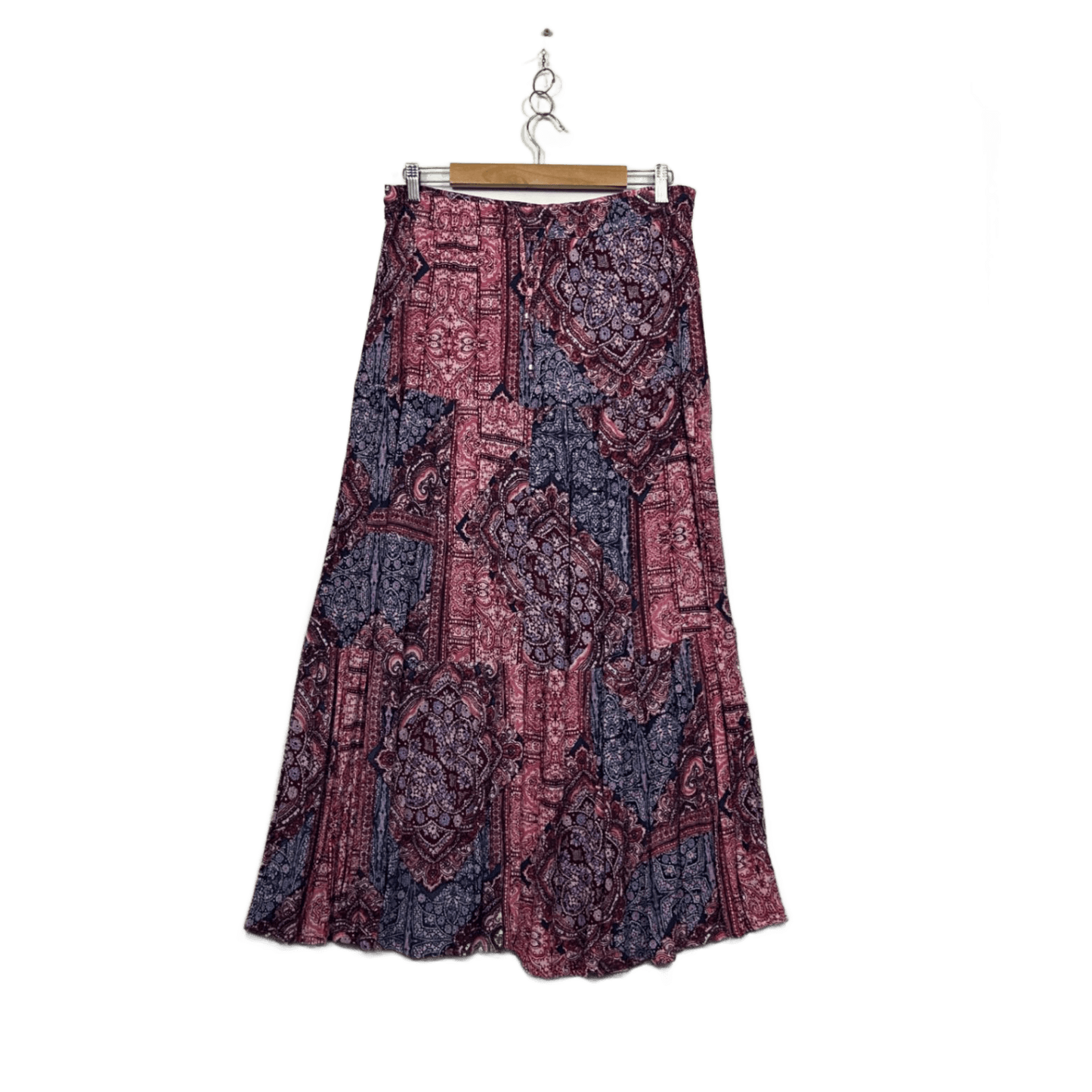 Rockmans Multicoloured Bohemian Maxi Skirt Size 14