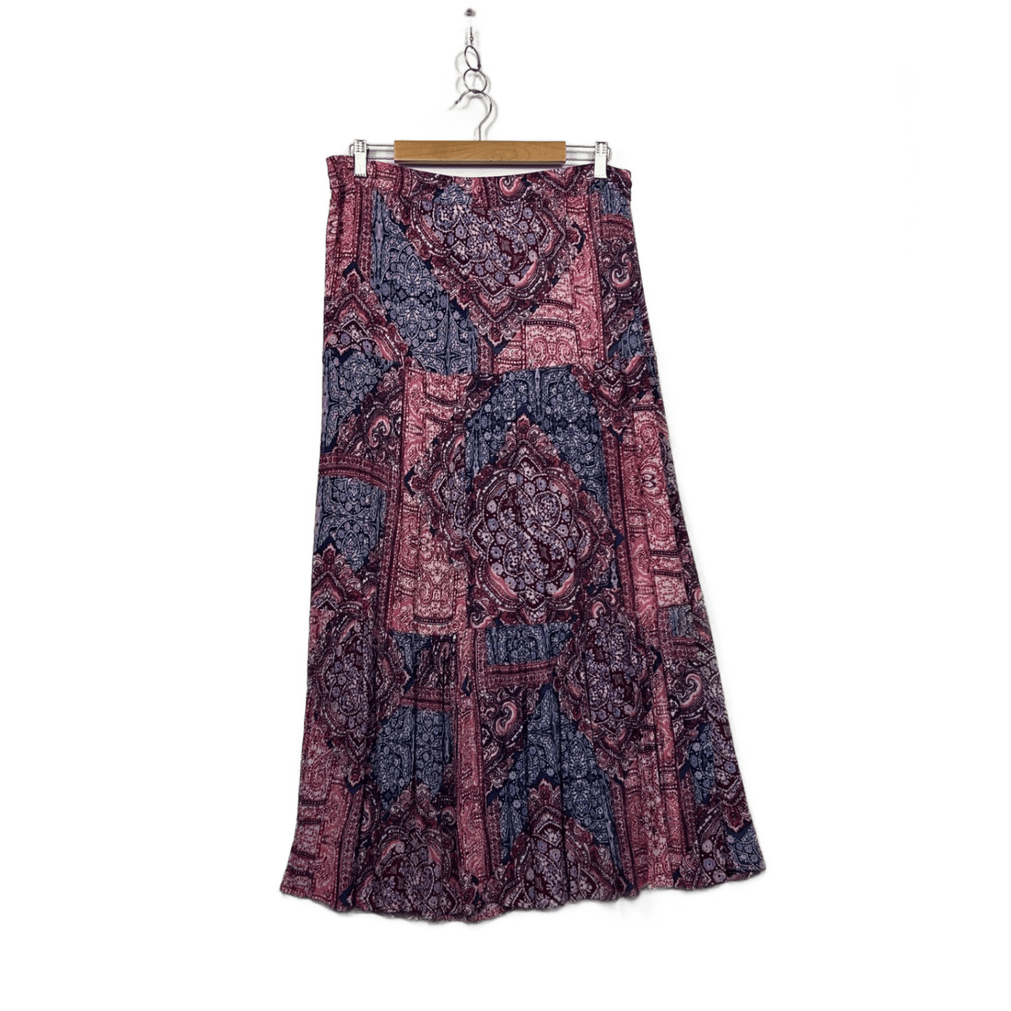 Rockmans Multicoloured Bohemian Maxi Skirt Size 14
